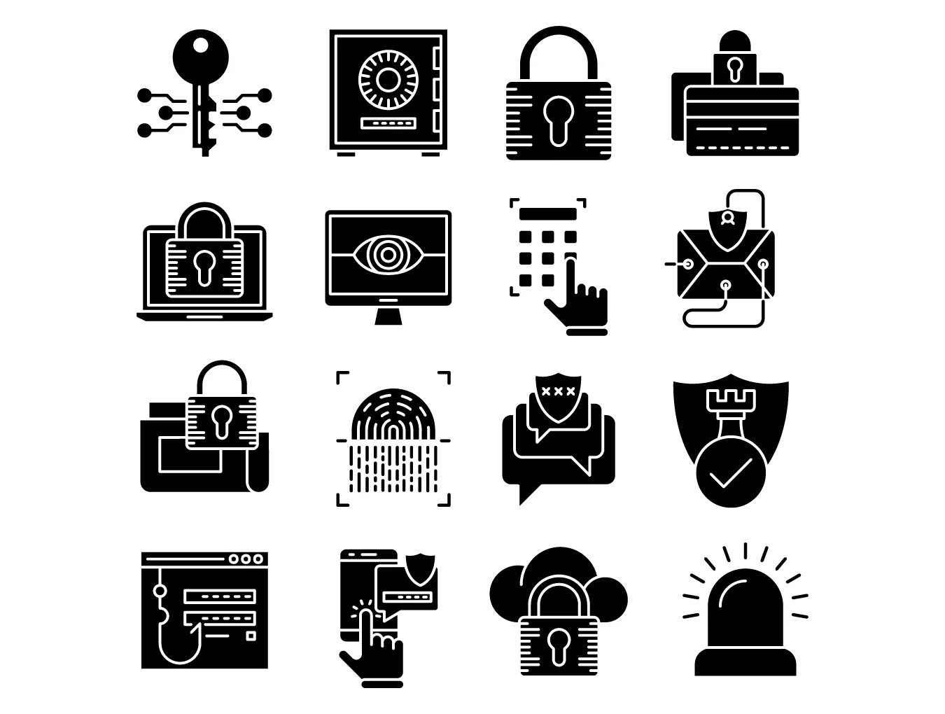 16 Security Icons 4