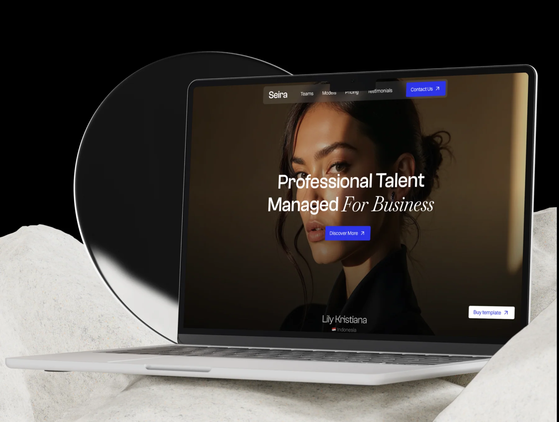 Seira – Business Agency Framer Website Template