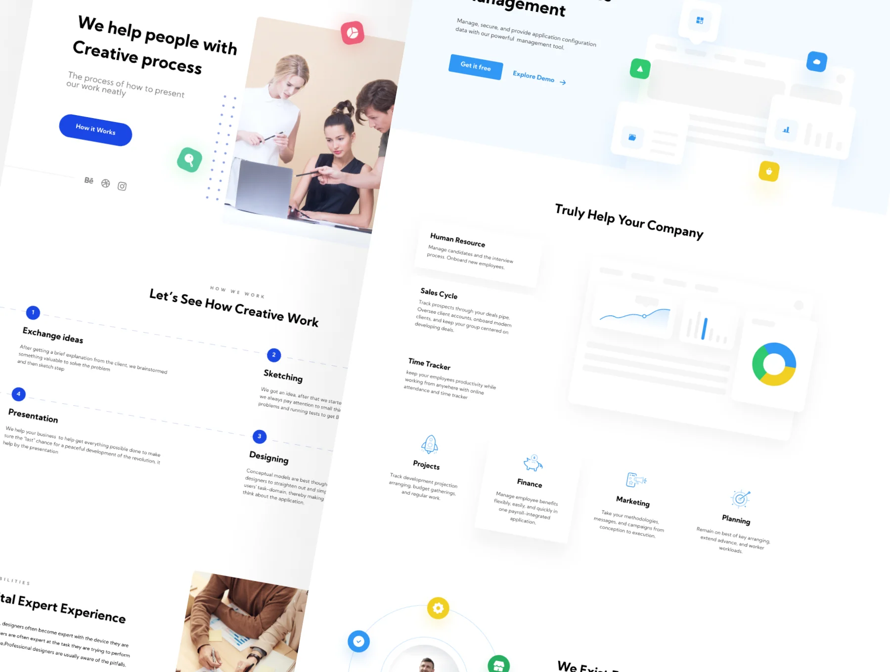 Sekawan Landing page ui kits 2