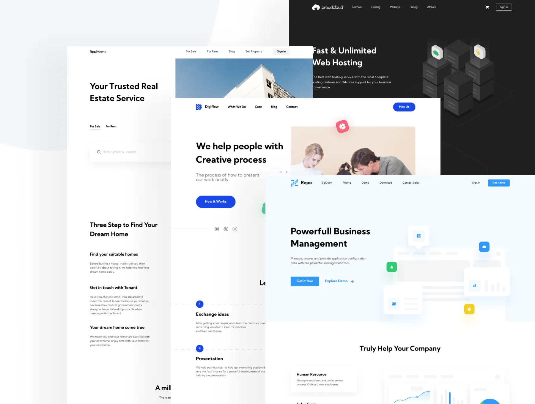 Sekawan Landing page ui kits 6