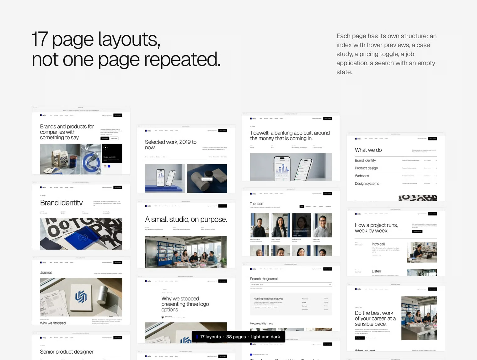 Sela Design Studio Website Template 3