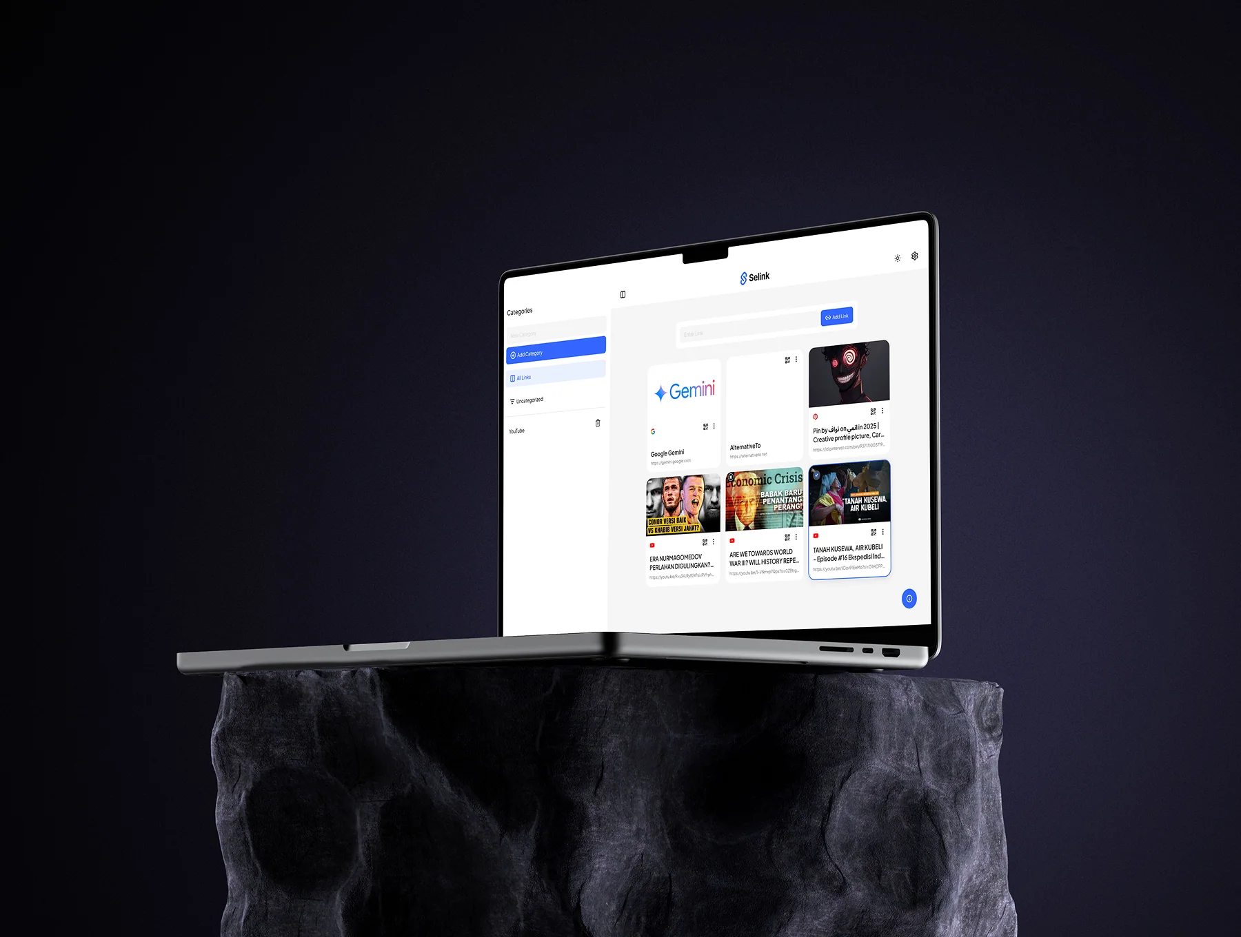 Selink - Link Manager UI Kit 5