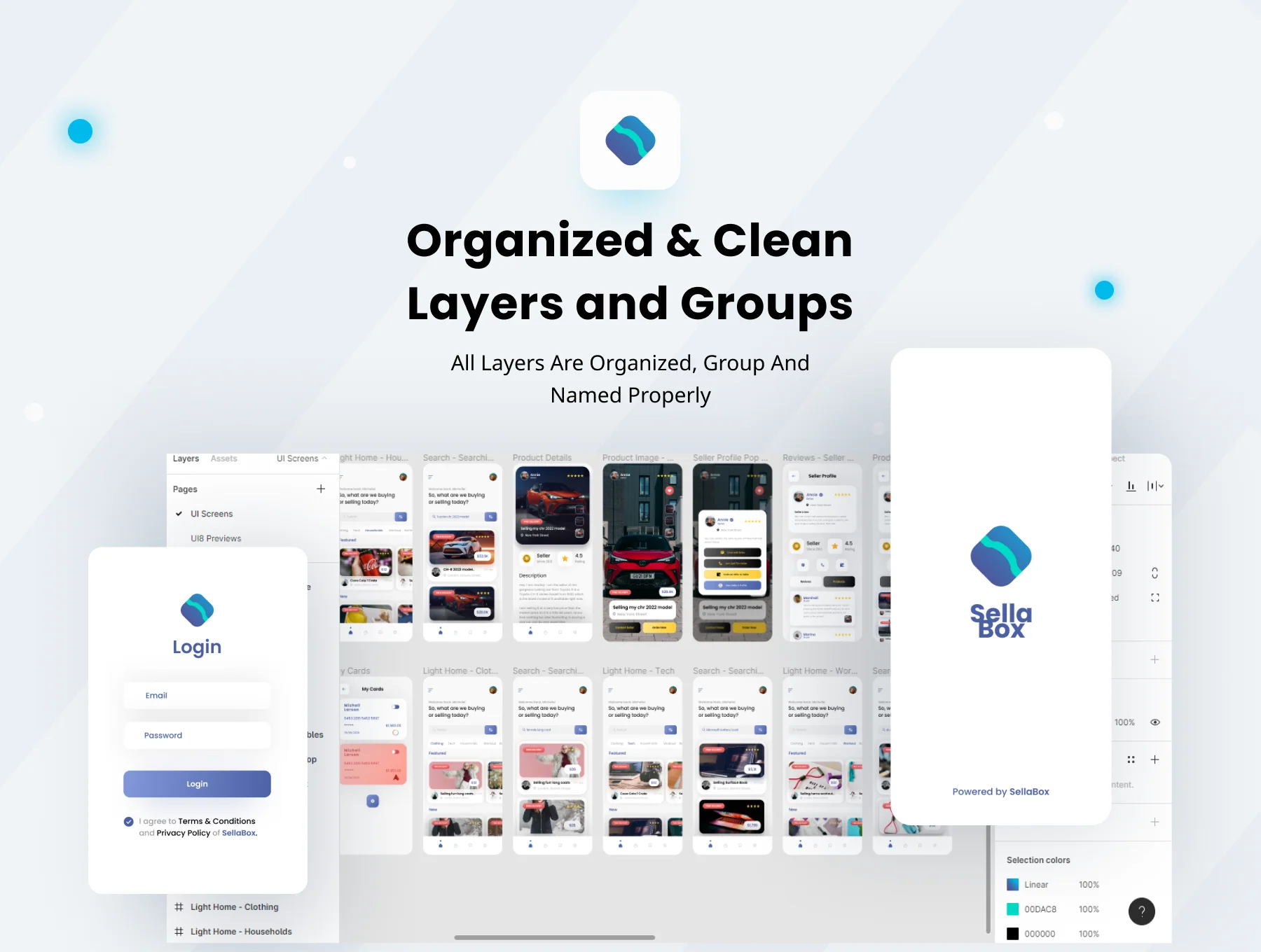 SellaBox - A Premium Buy & Sell Marketplace Mobile App UI Kit 5