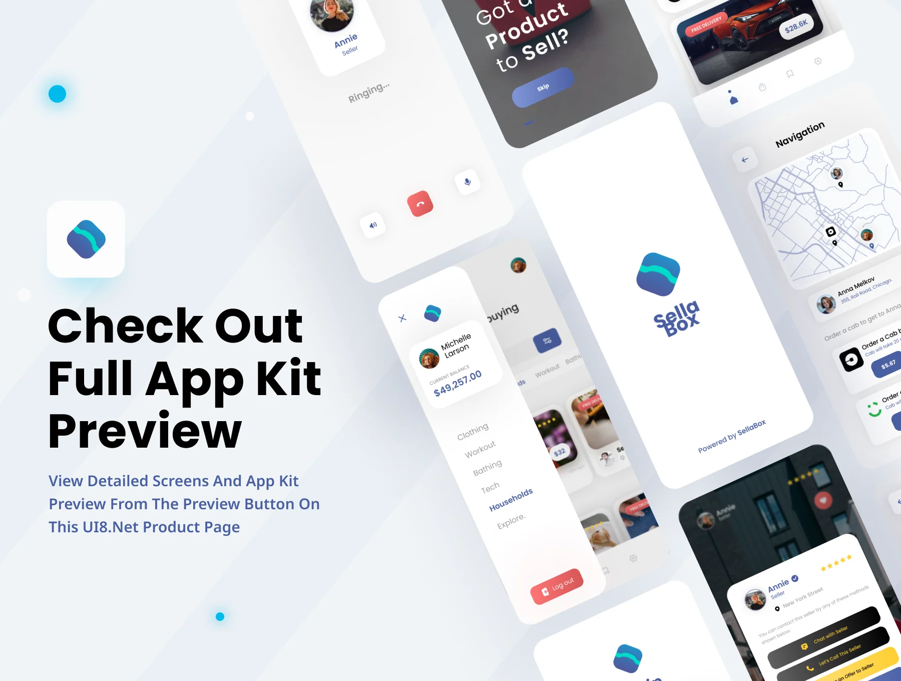 SellaBox - A Premium Buy & Sell Marketplace Mobile App UI Kit 6