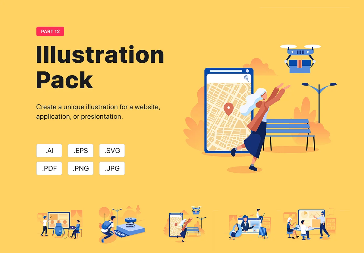 Sellica - Illustration Pack