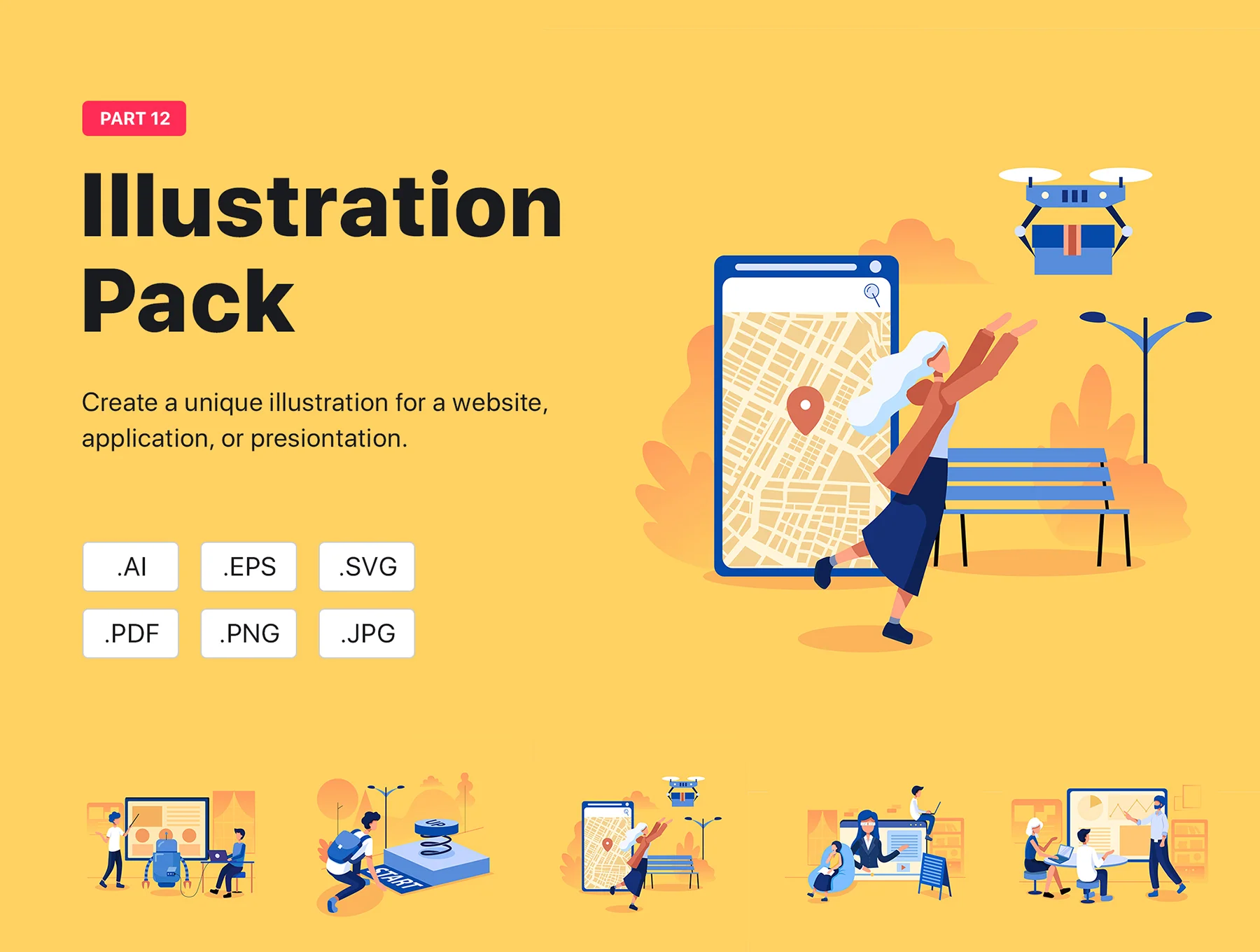 Sellica - Illustration Pack