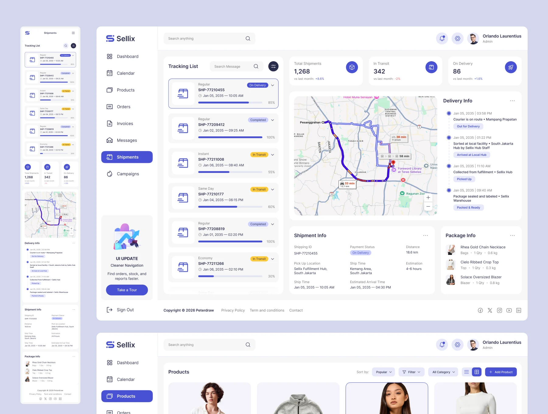 Sellix – Sales Management Dashboard UI Figma Template 5