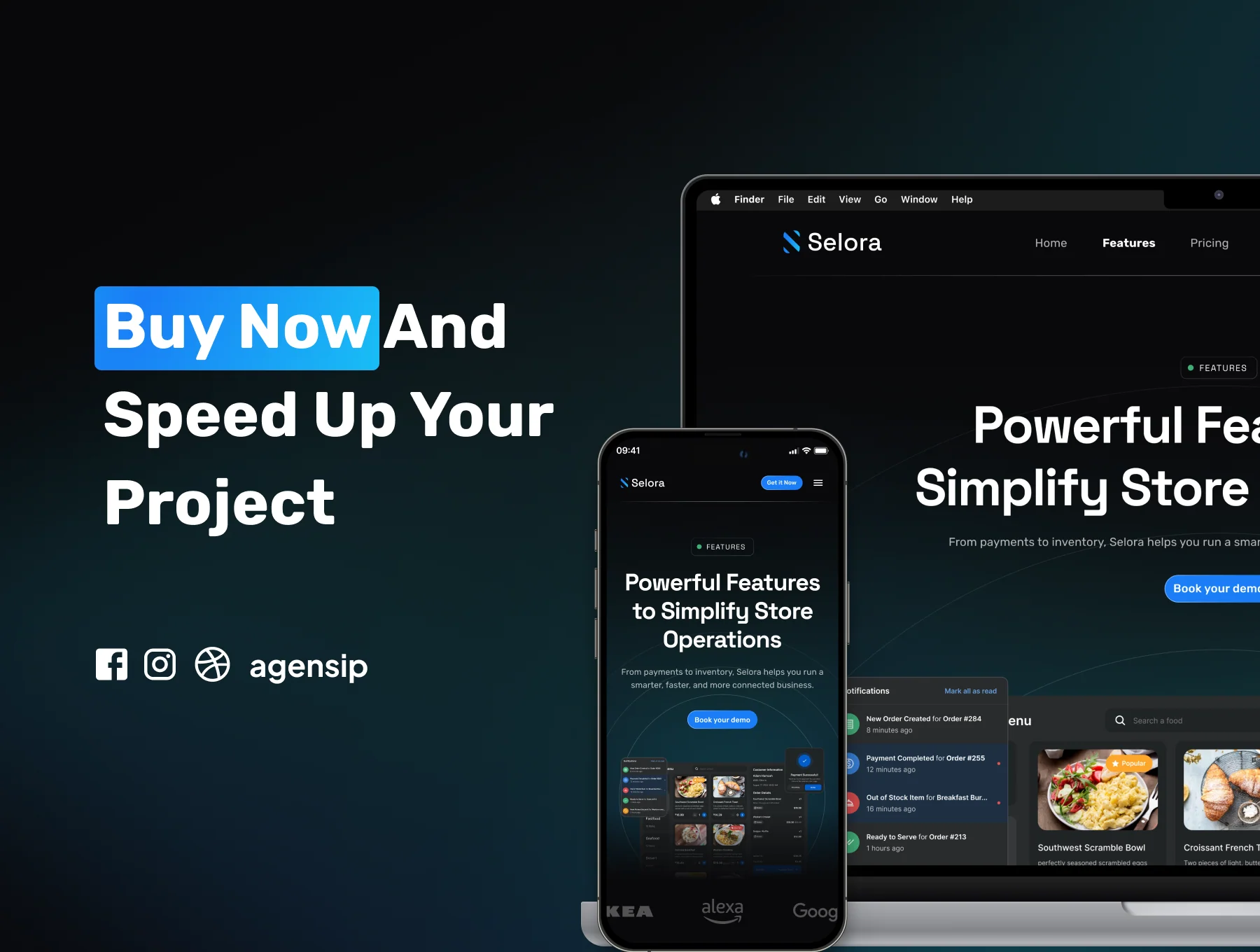 Selora - SAAS & Startup Landing Page Template 10