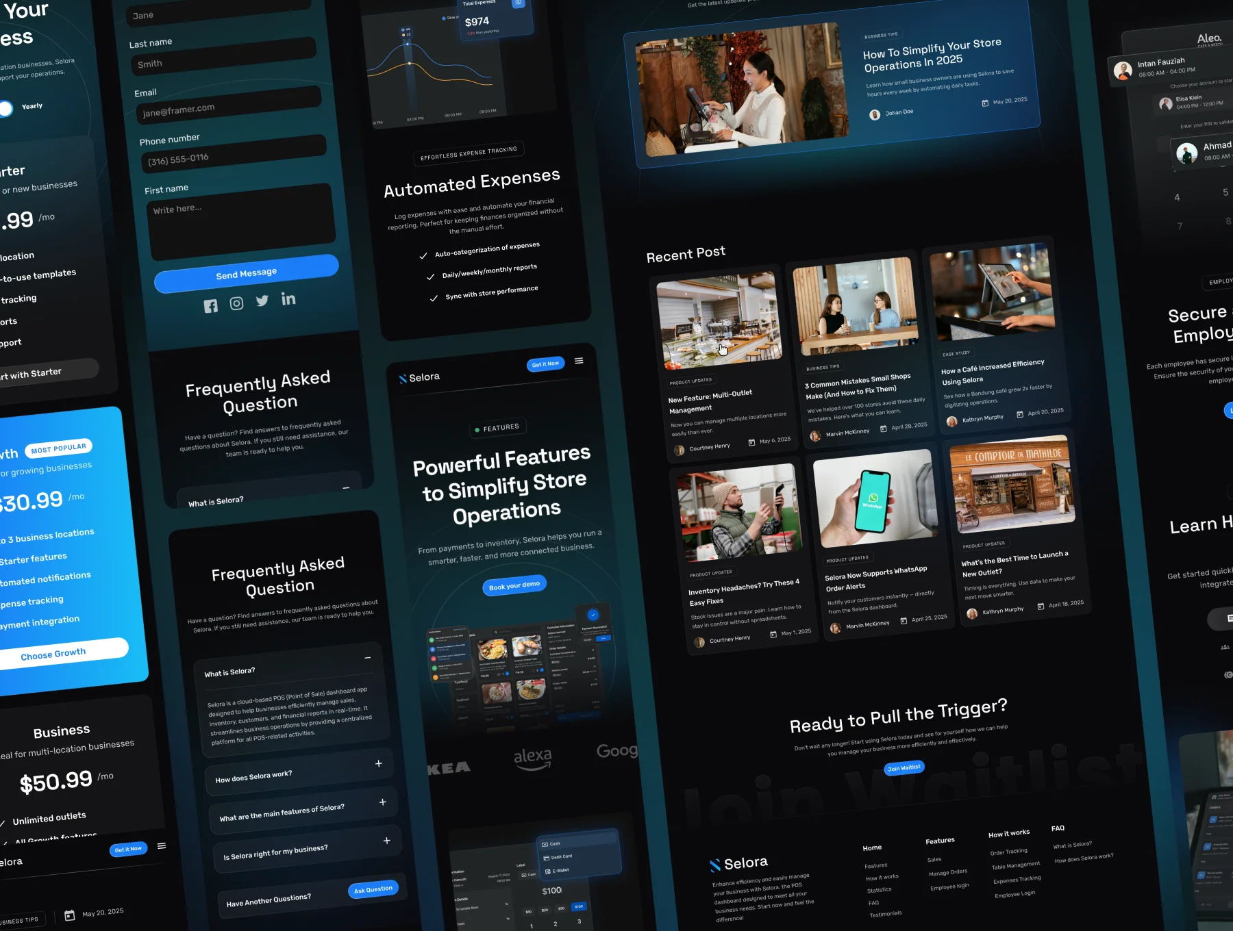 Selora - SAAS & Startup Landing Page Template 2