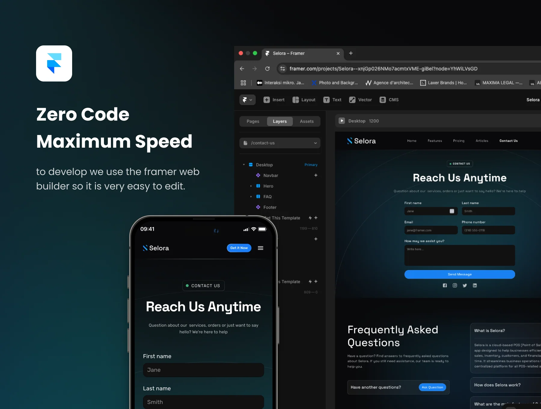 Selora - SAAS & Startup Landing Page Template 7