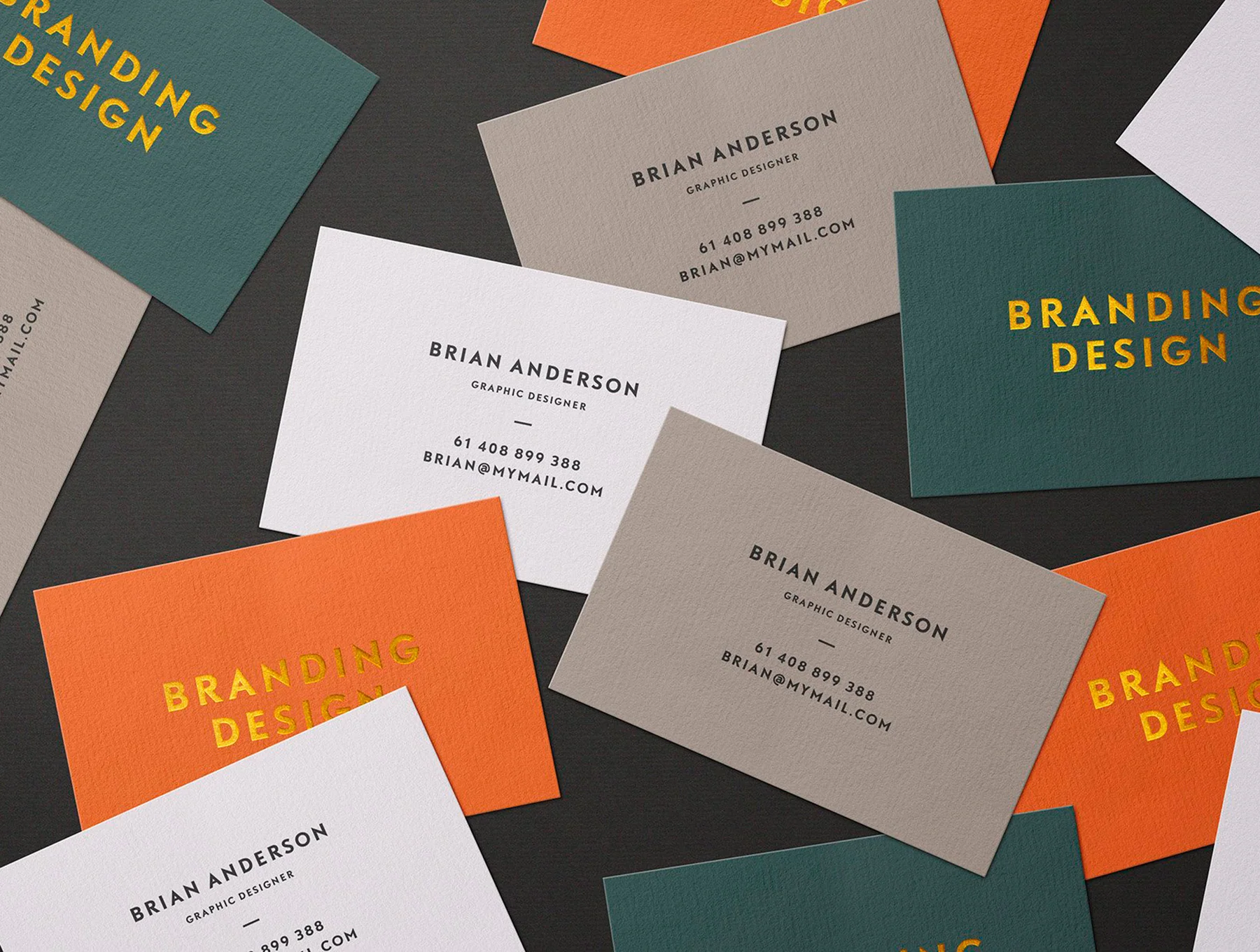 Selva: Business Card Mockup Kit 3