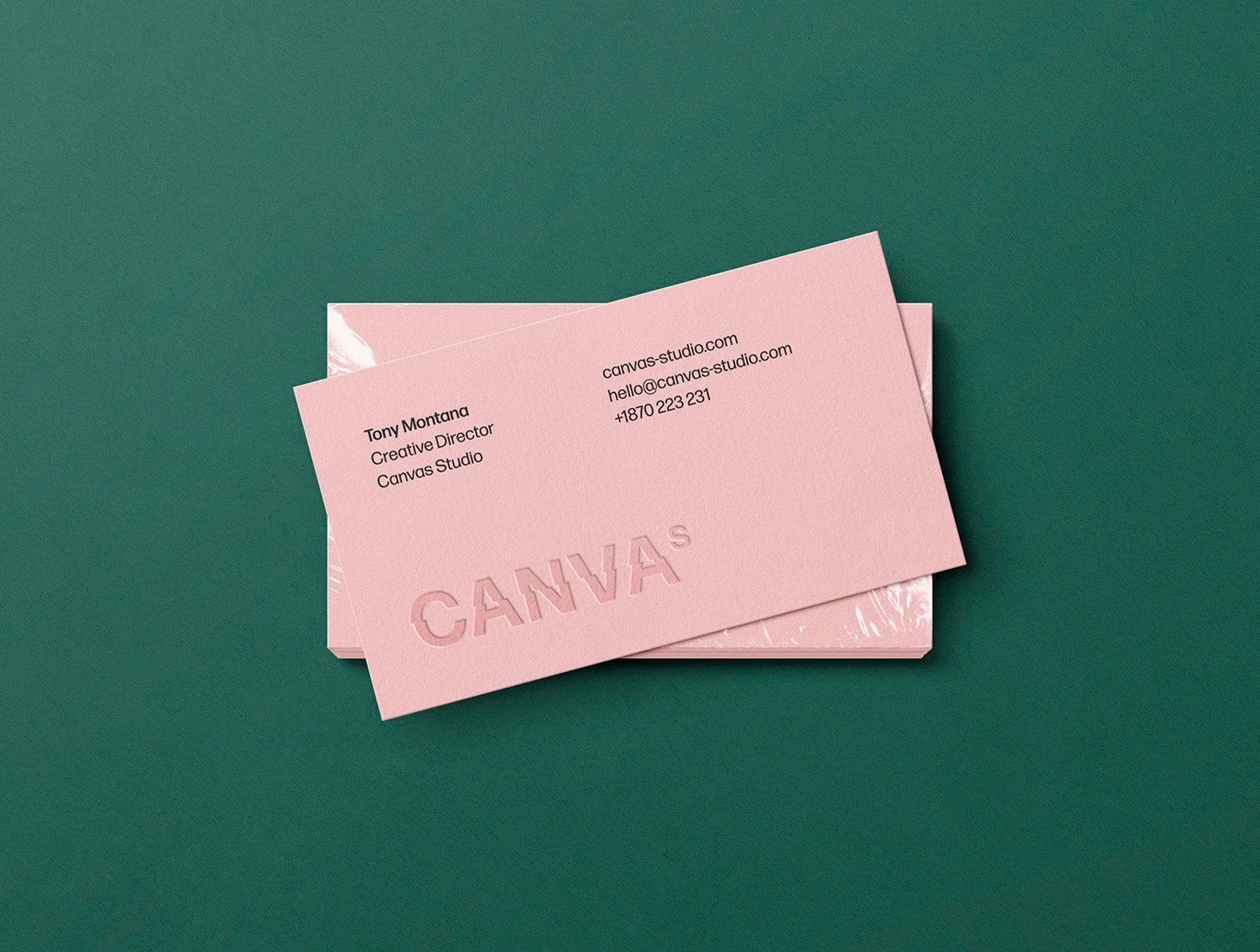 Selva: Business Card Mockup Kit 4