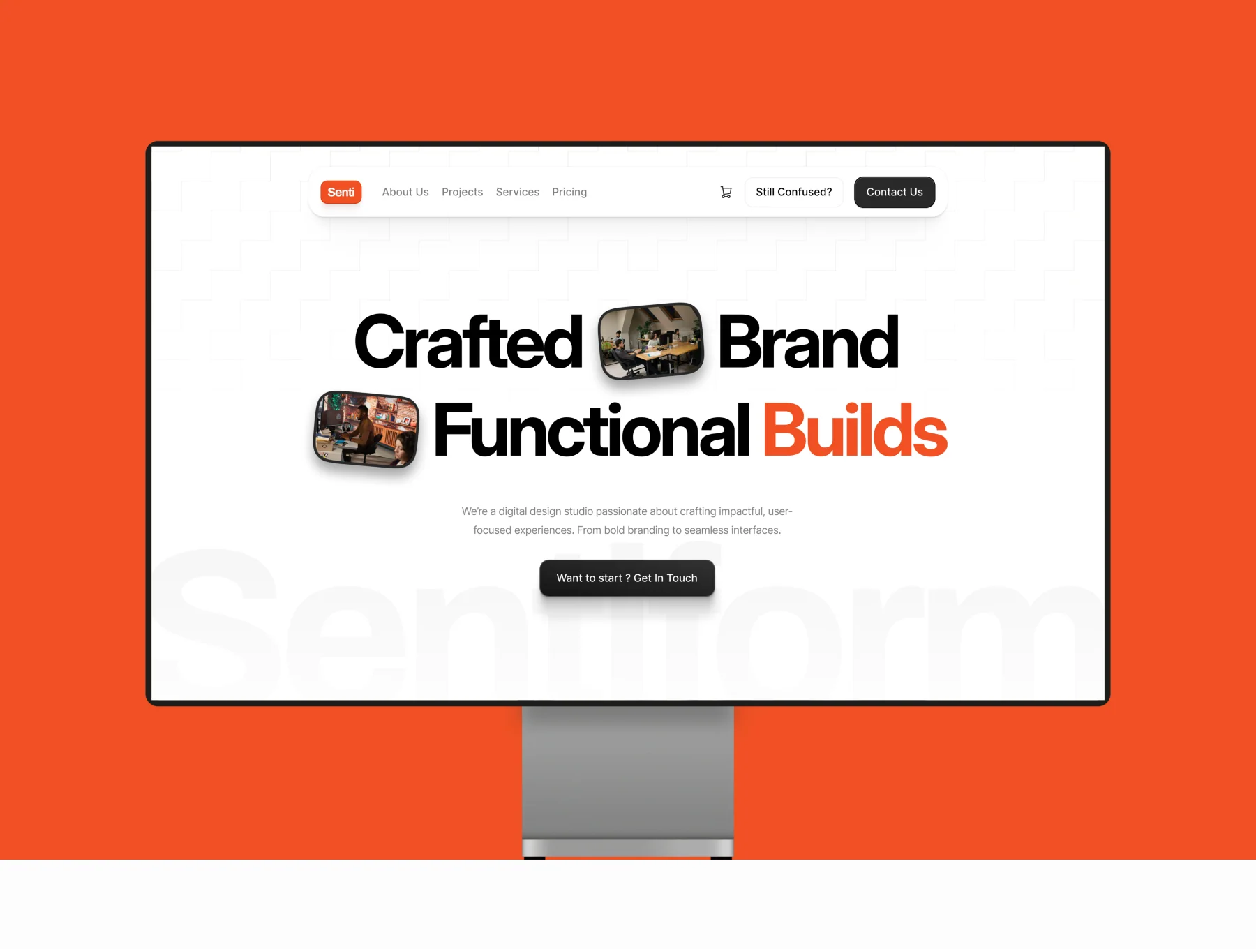 Sentiform - Agency/Portfolio Website 4