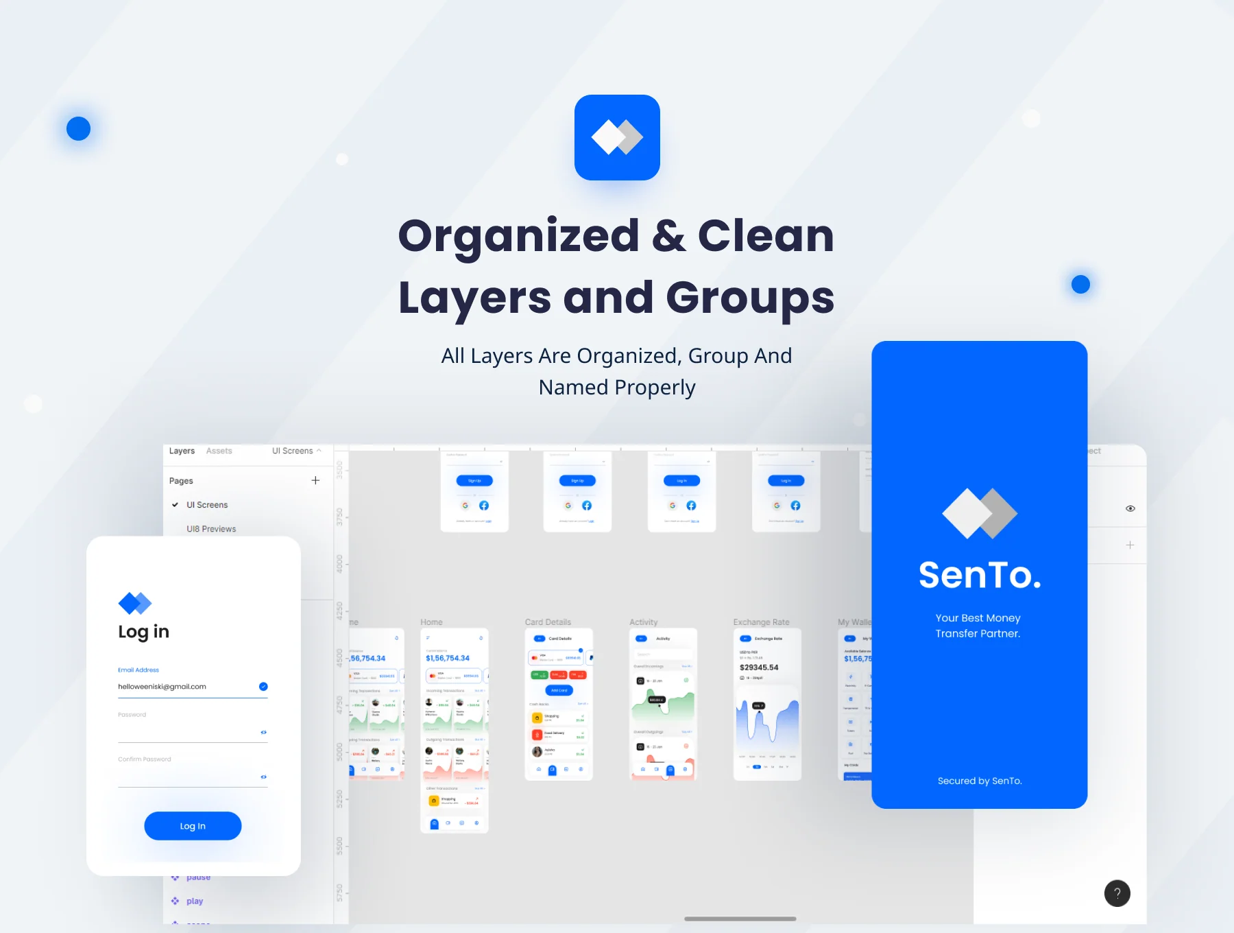 SenTo. - A Premium Money Transfer Mobile App UI Kit 5