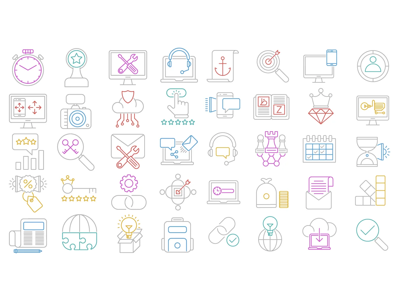 SEO & Web Icons 3