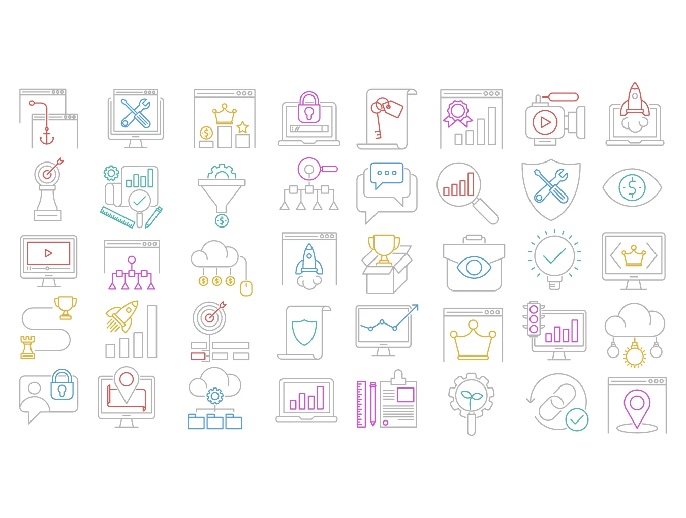 SEO & Web Icons 4