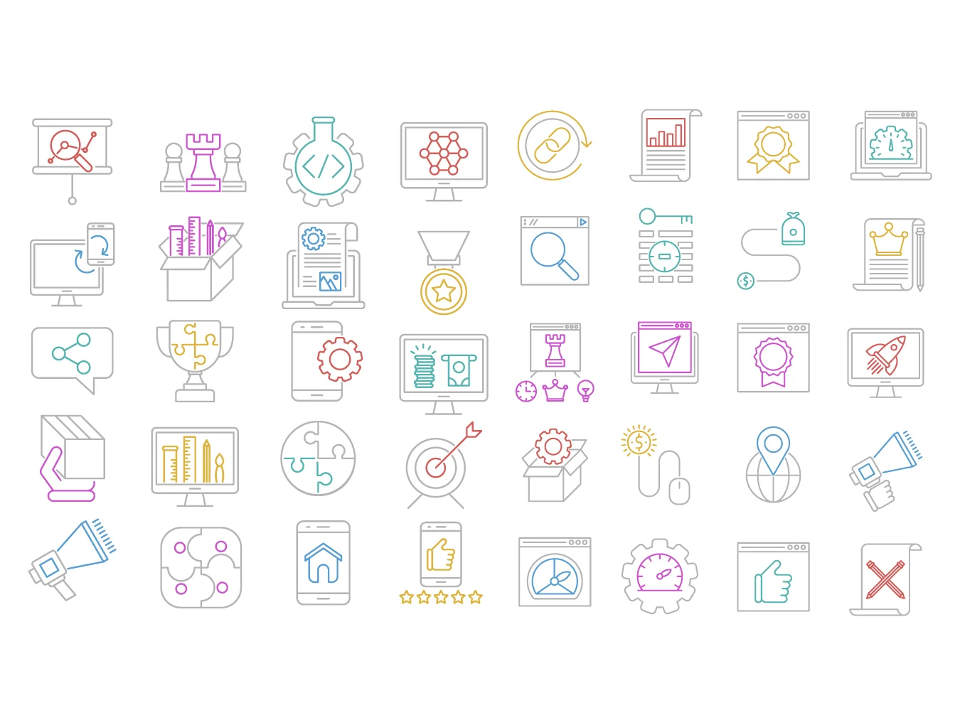 SEO & Web Icons 5