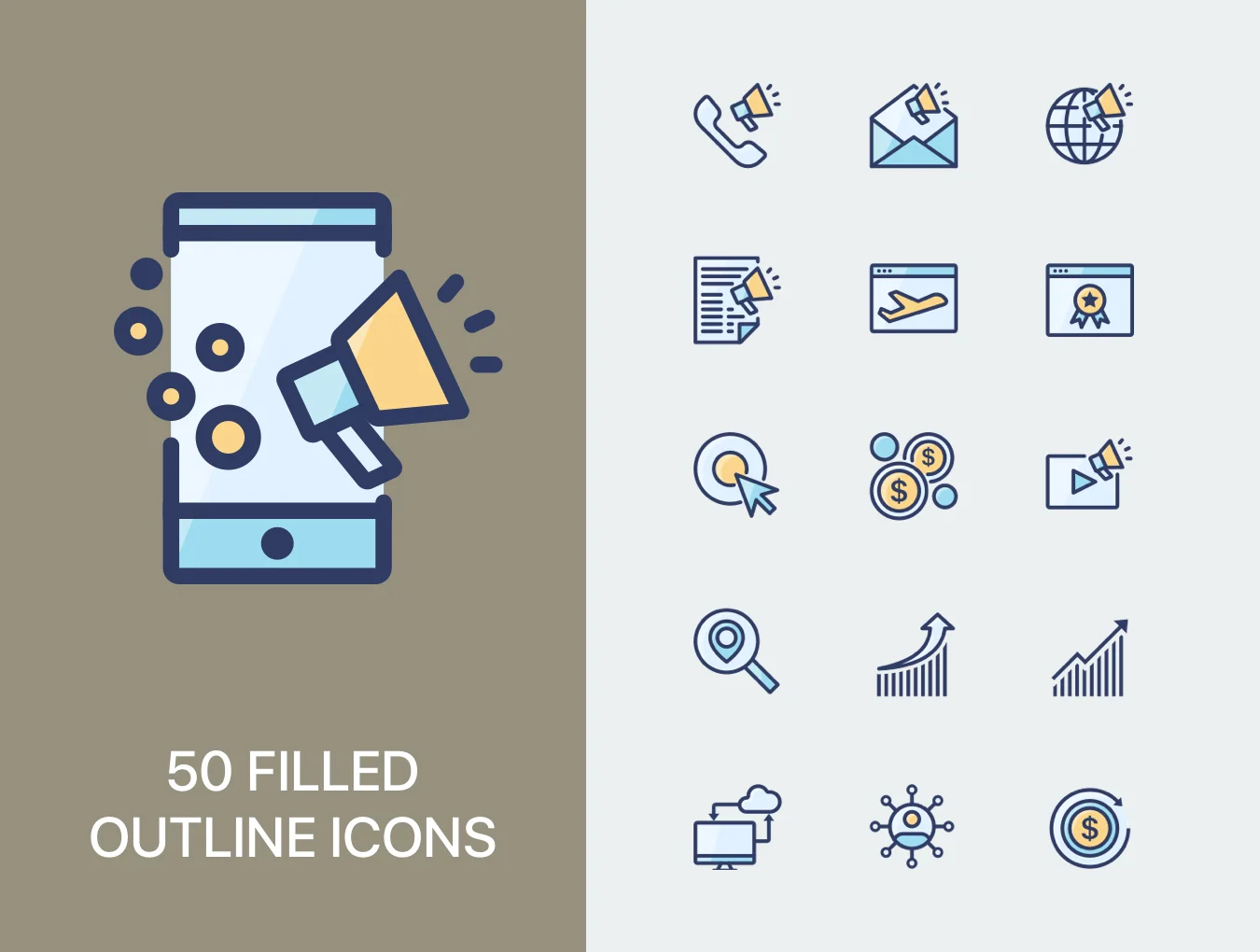 SEO & Marketing Icons 2
