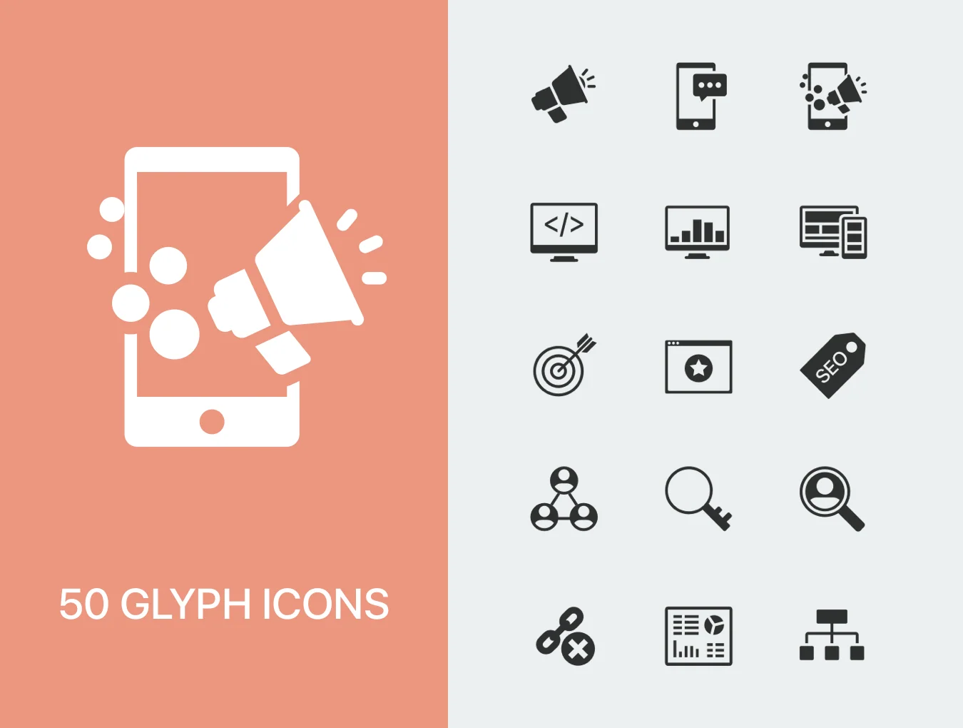 SEO & Marketing Icons 3