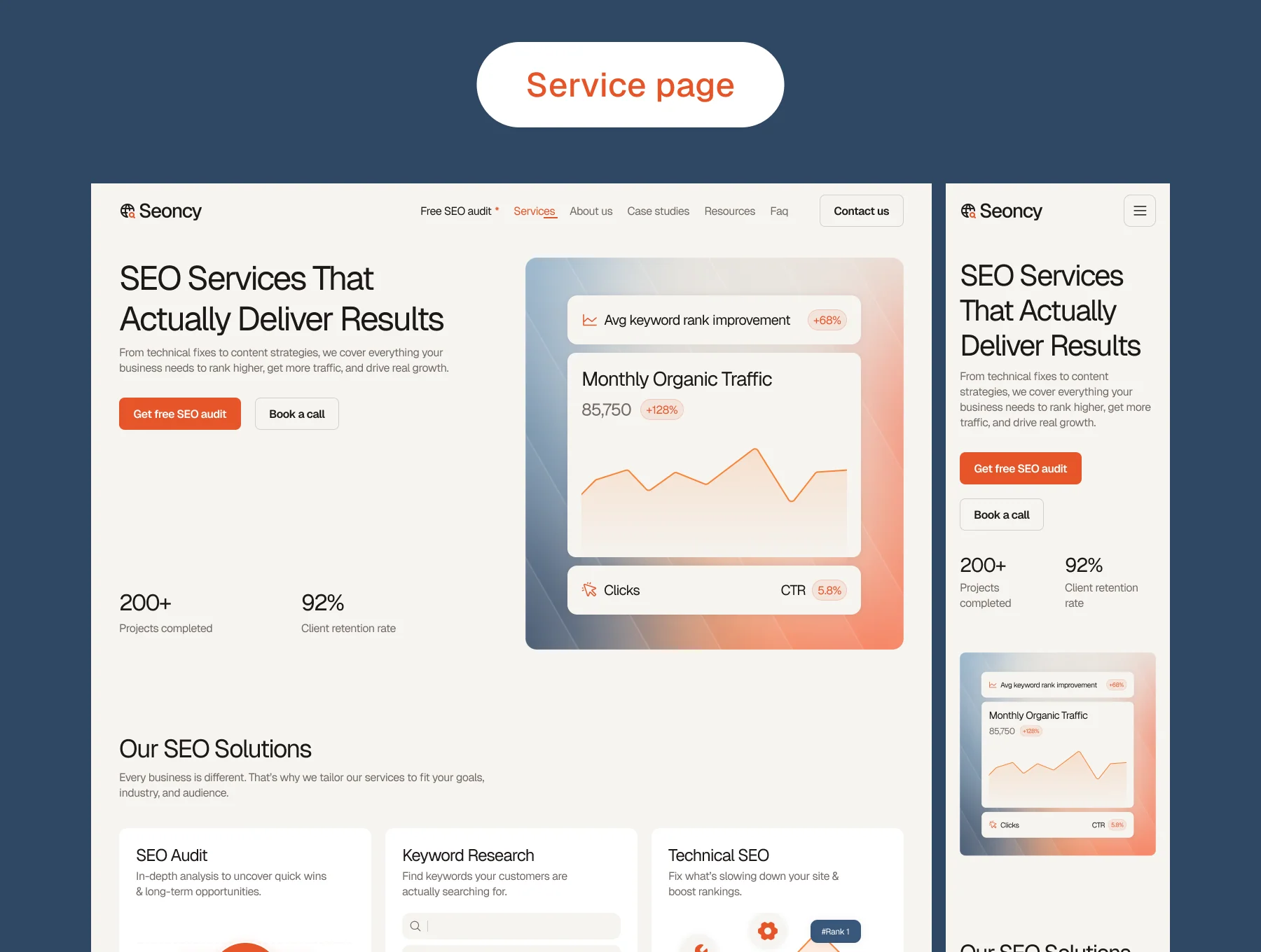 Seoncy – SEO Agency Website Design Template 7