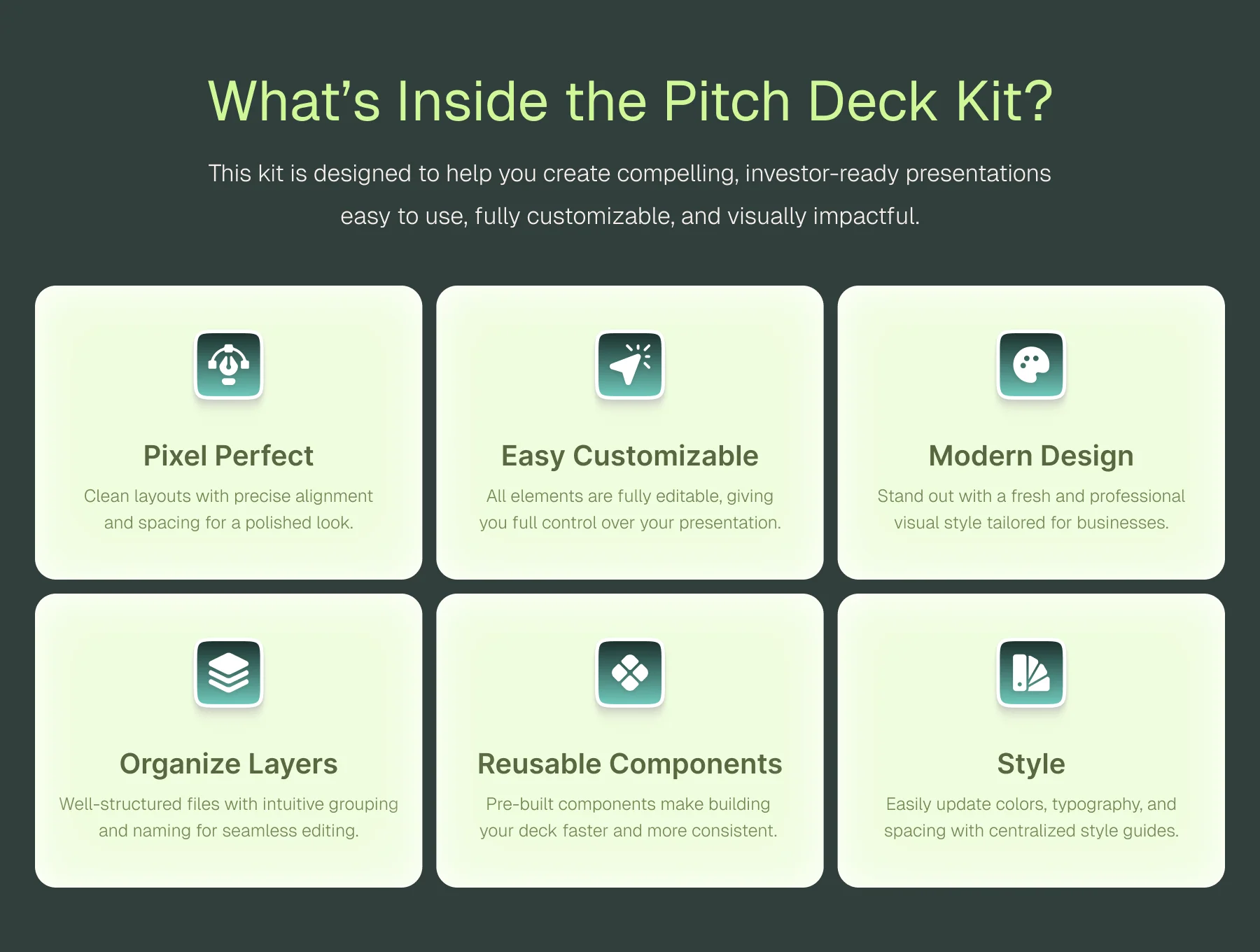 Seraphine Pitch Deck Kit 6