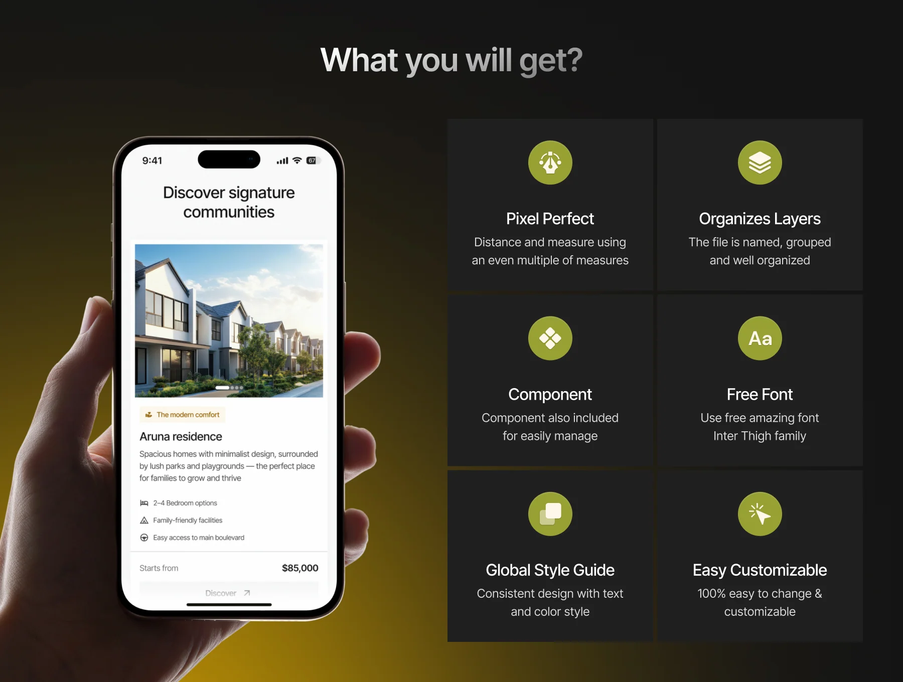Serenia – Real Estate Management UI Kit 3
