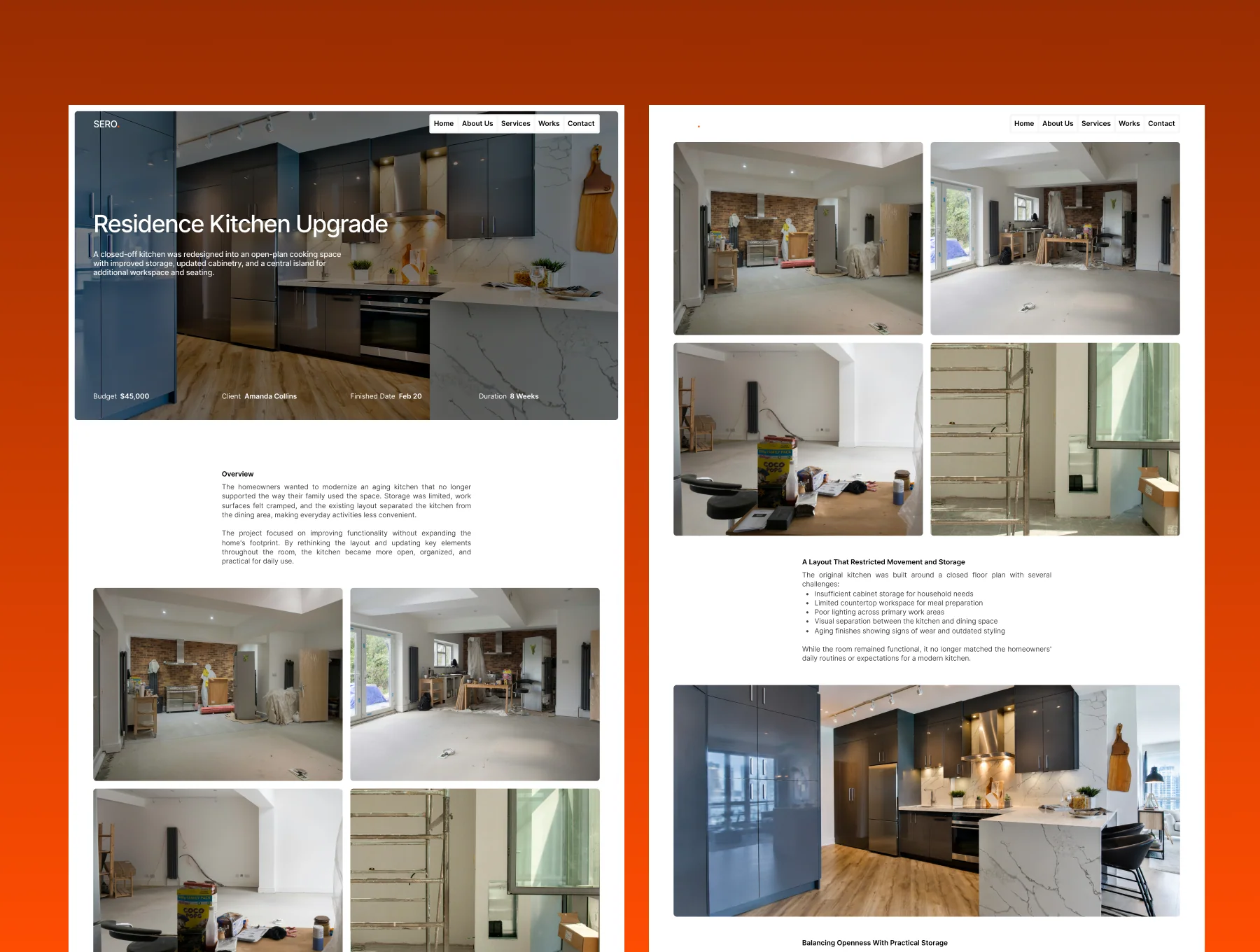 SERO - Construction Company Figma Template 4
