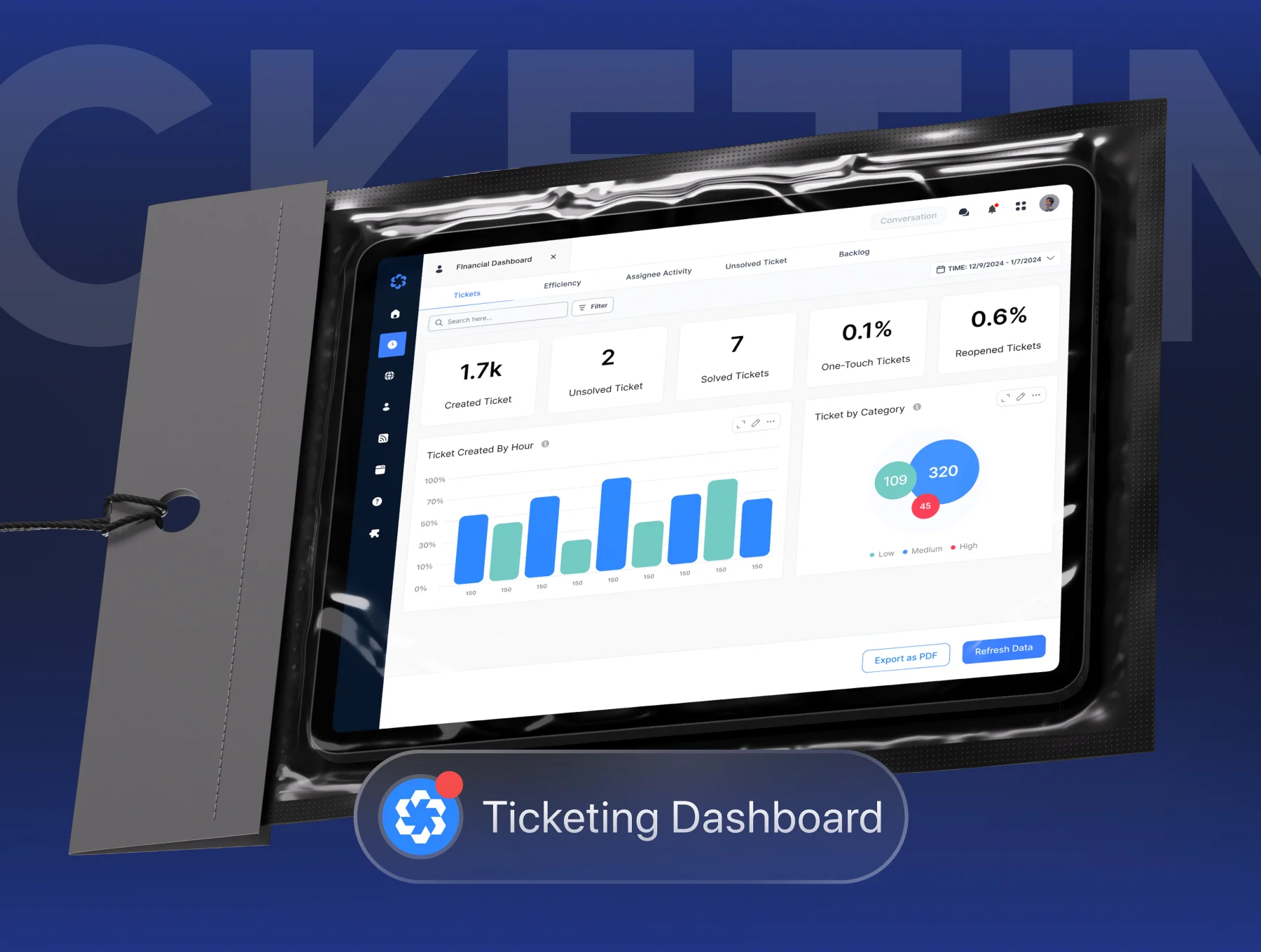 Servewise: Ticketing Dashboard