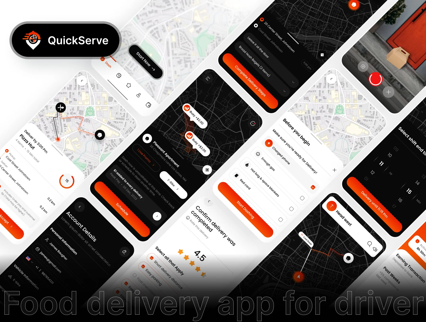 ServiceSphere UI Kit for food driver, Technician, doctor 7