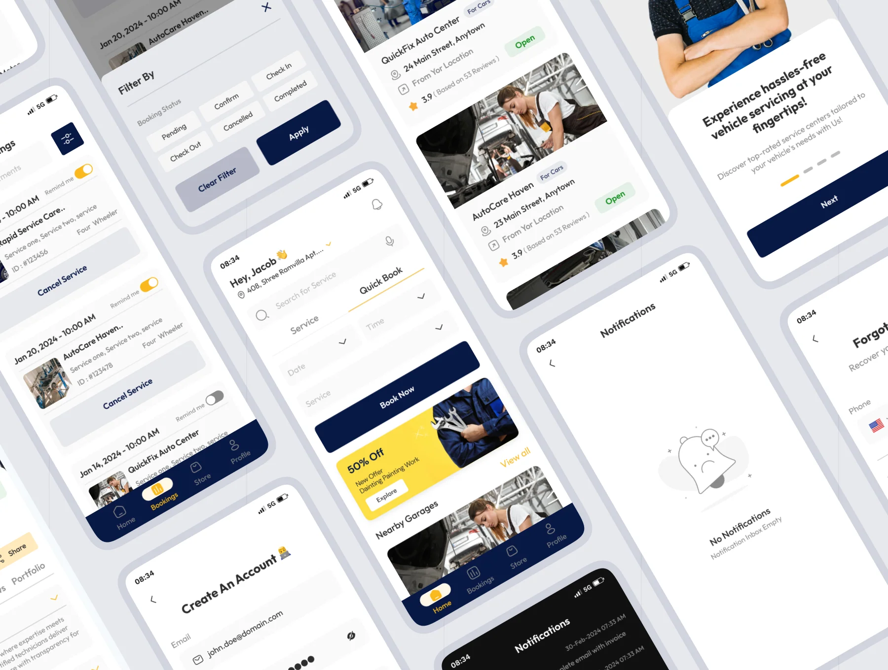 ServiceSync - Vehicle Service Booking App 6