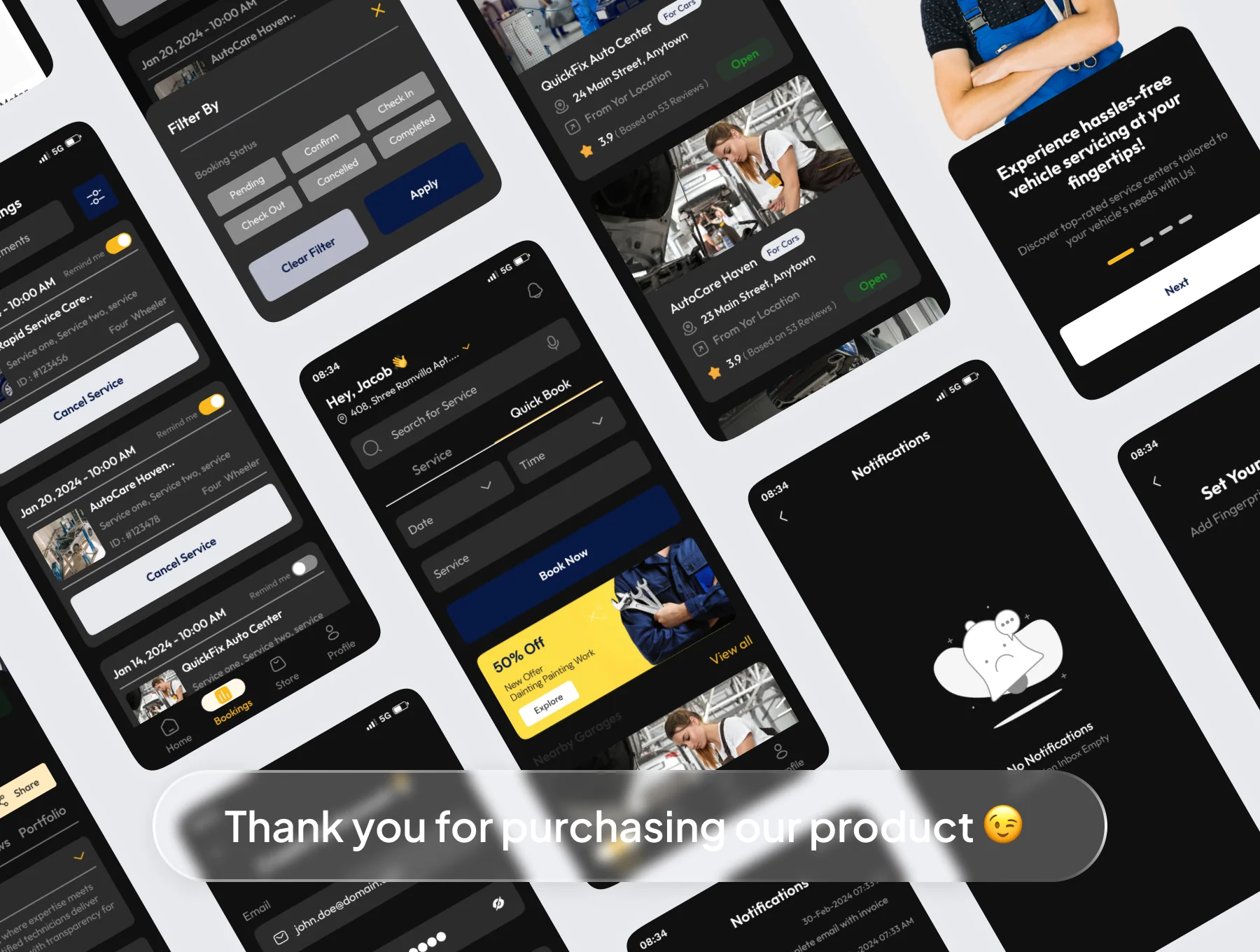 ServiceSync - Vehicle Service Booking App 8