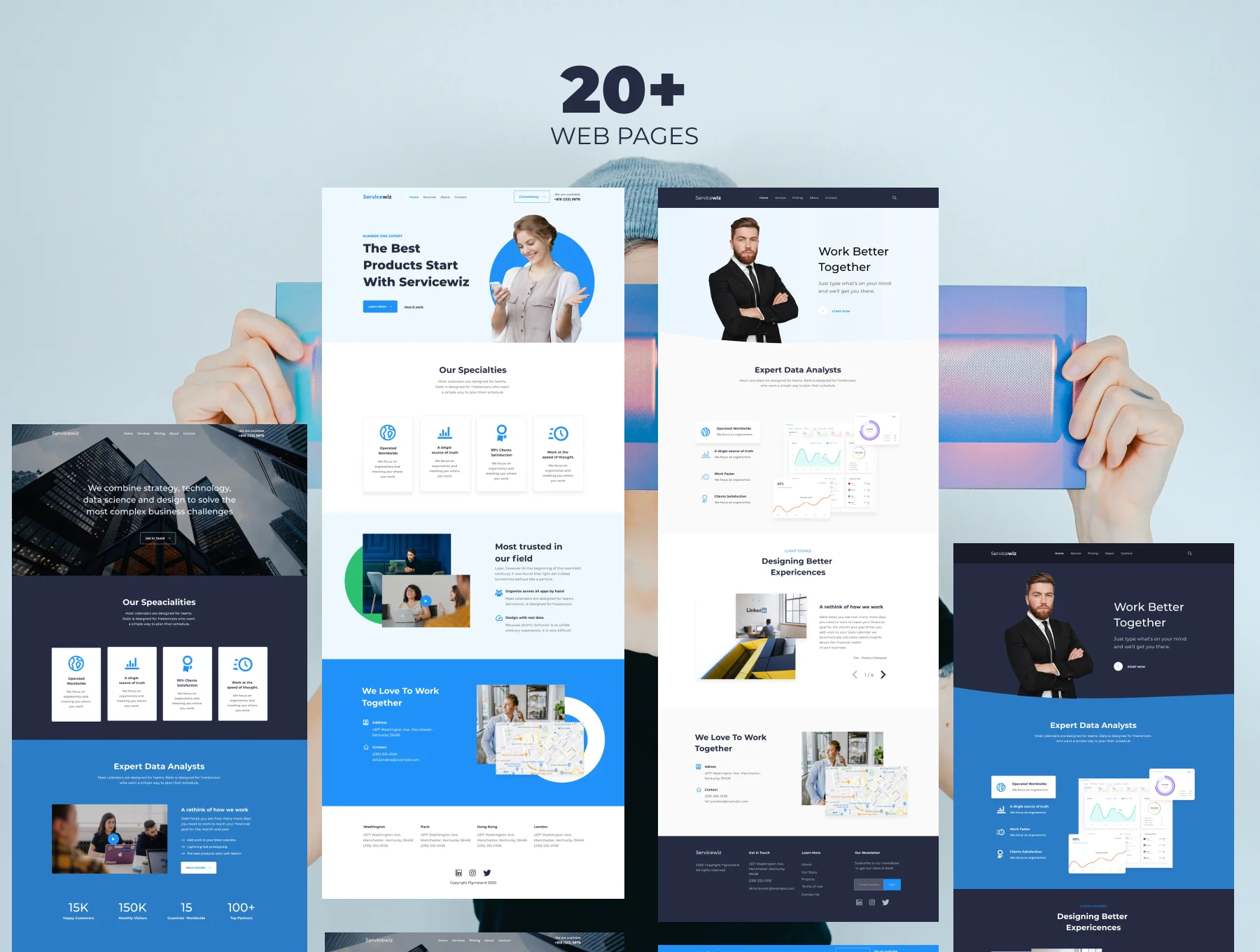 Servicewiz - Figma Service Template