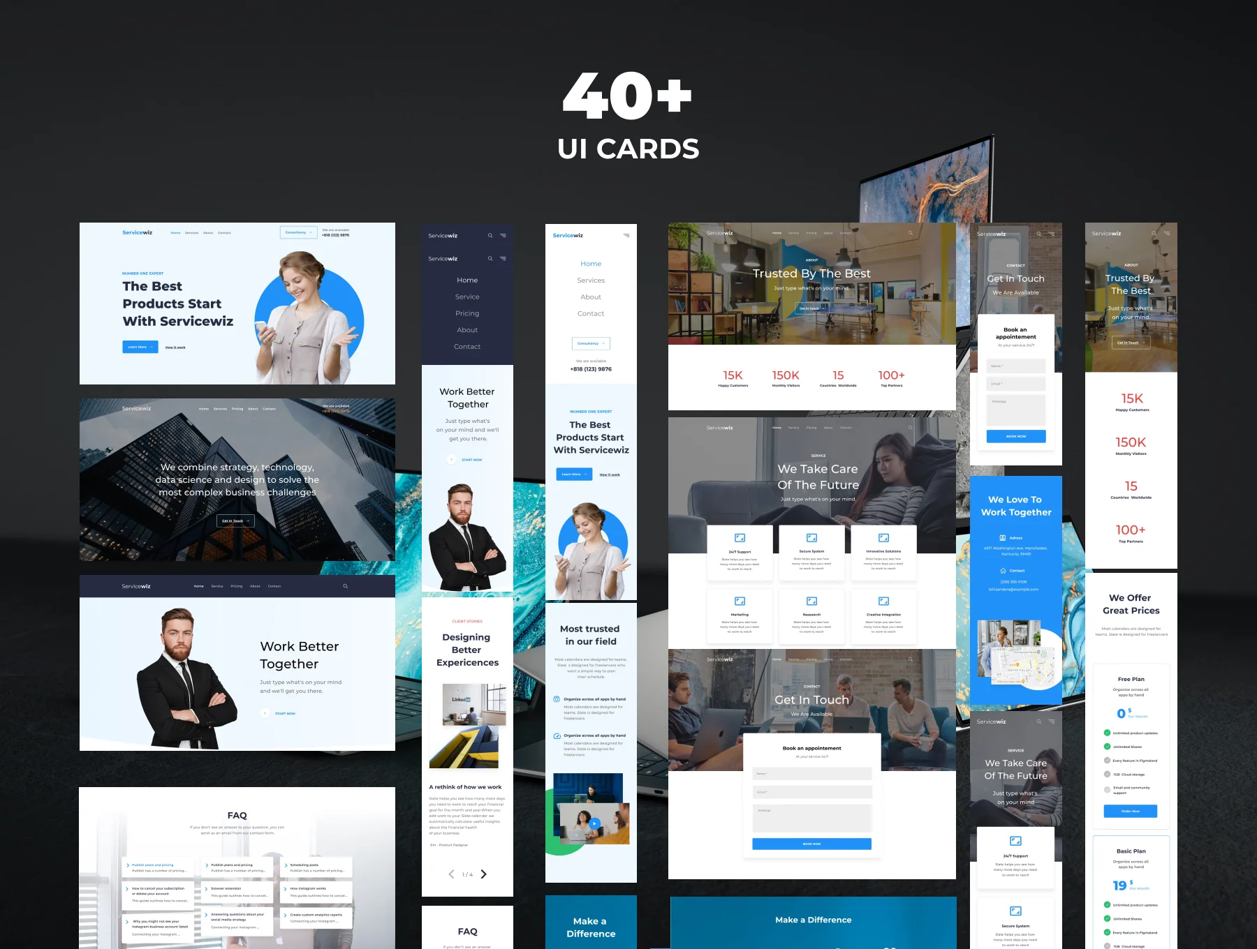 Servicewiz - Figma Service Template 3