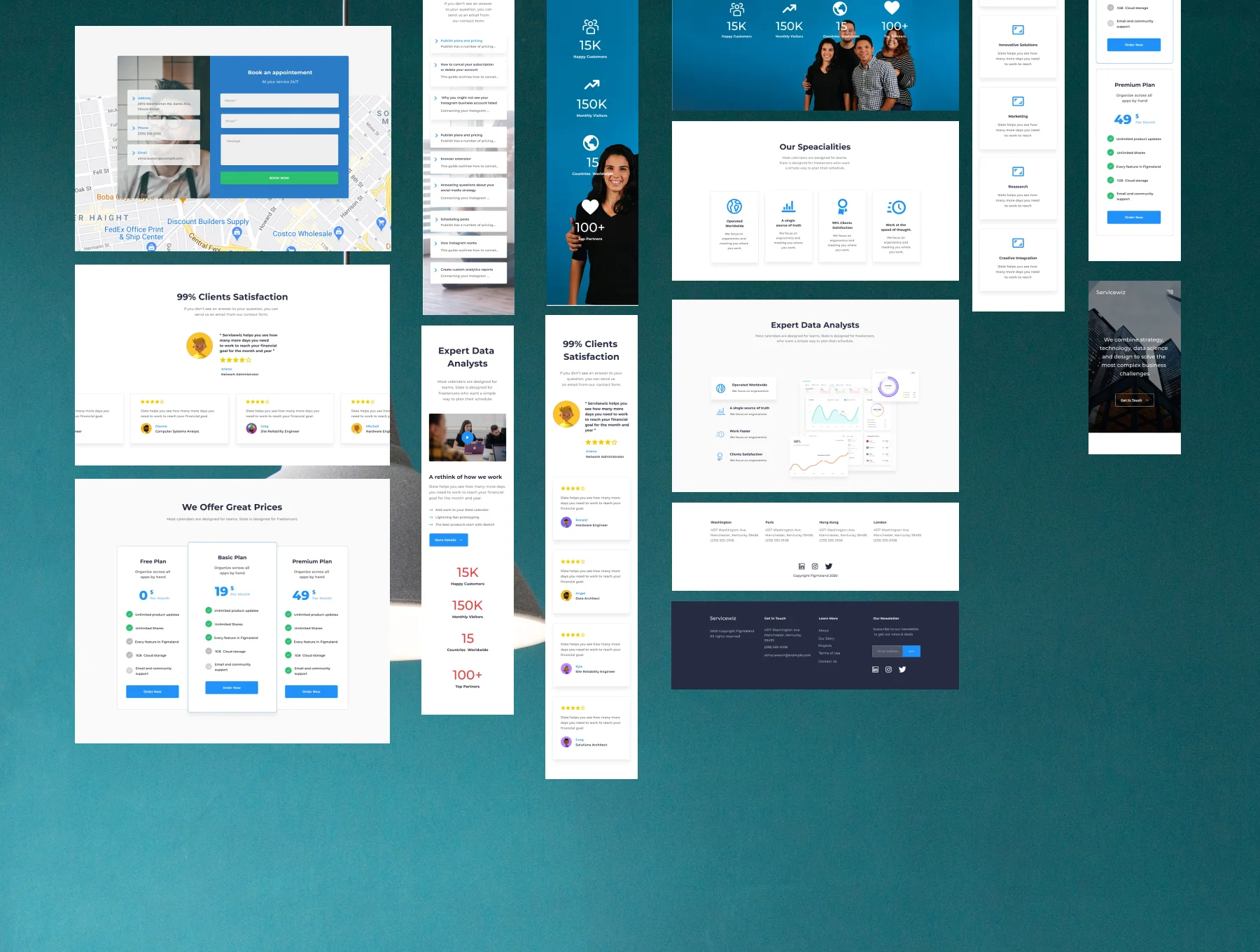 Servicewiz - Figma Service Template 4
