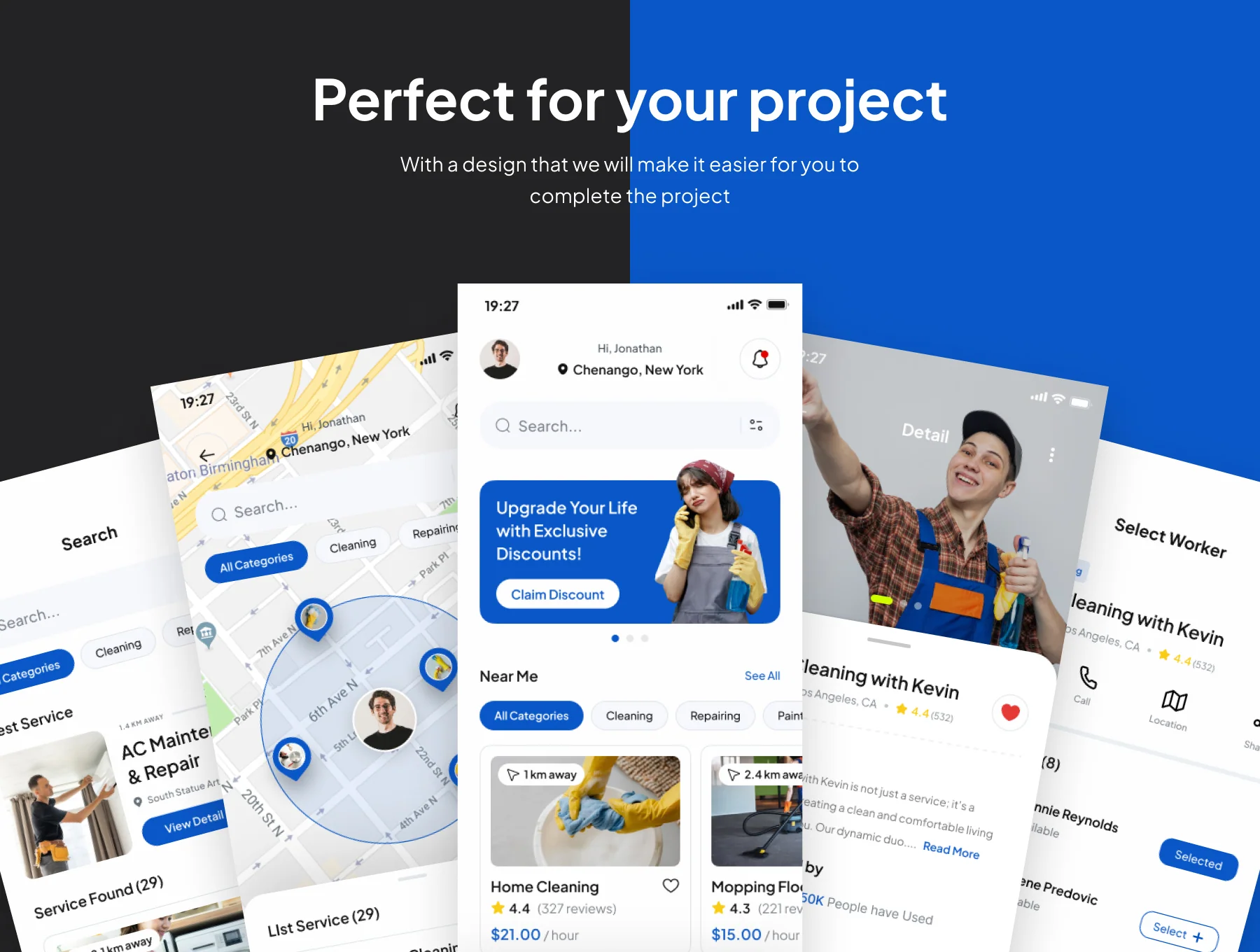 Servify - Home Service App Ui Kits 4