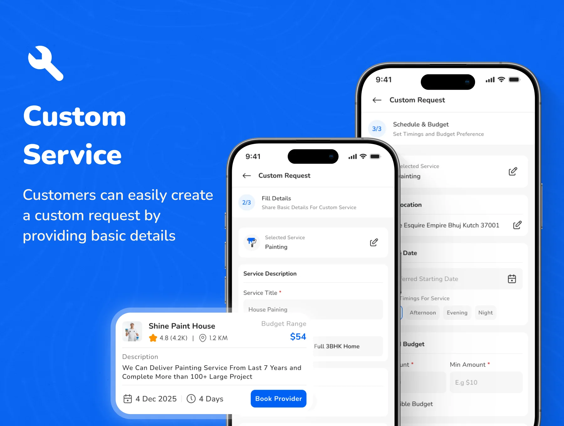 Servly – On Demand Home Service App UI Kit 4
