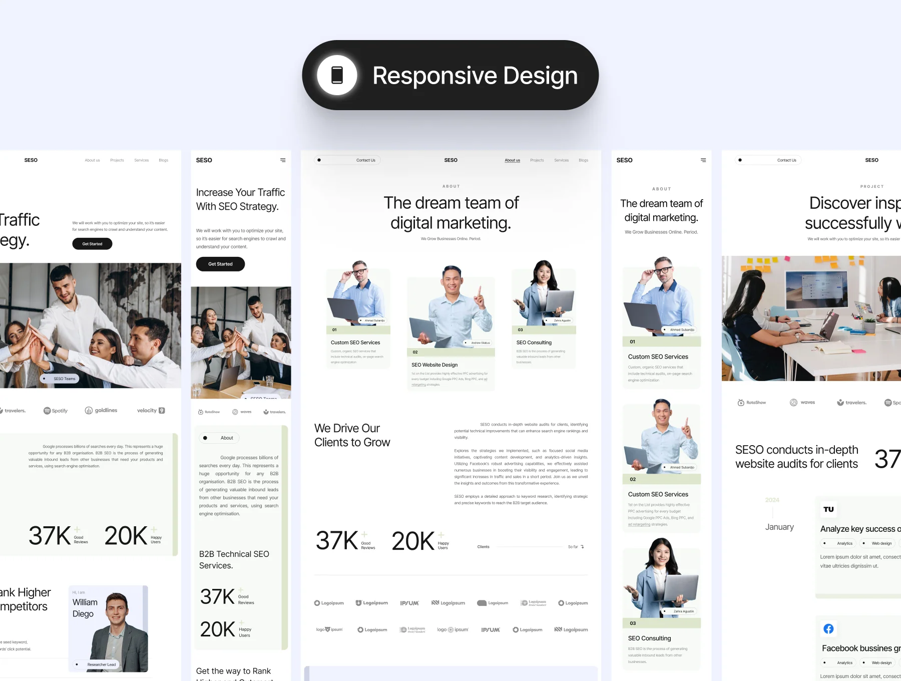SESO - Marketing Agency Framer Template 2