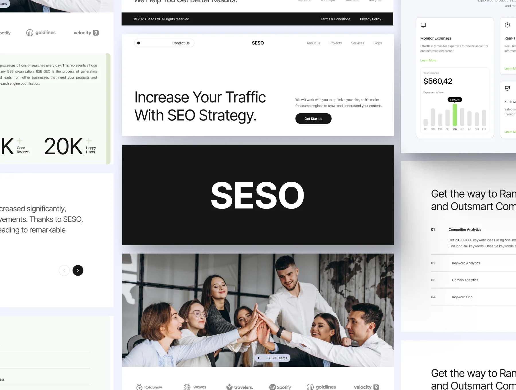 SESO - Marketing Agency Framer Template 5