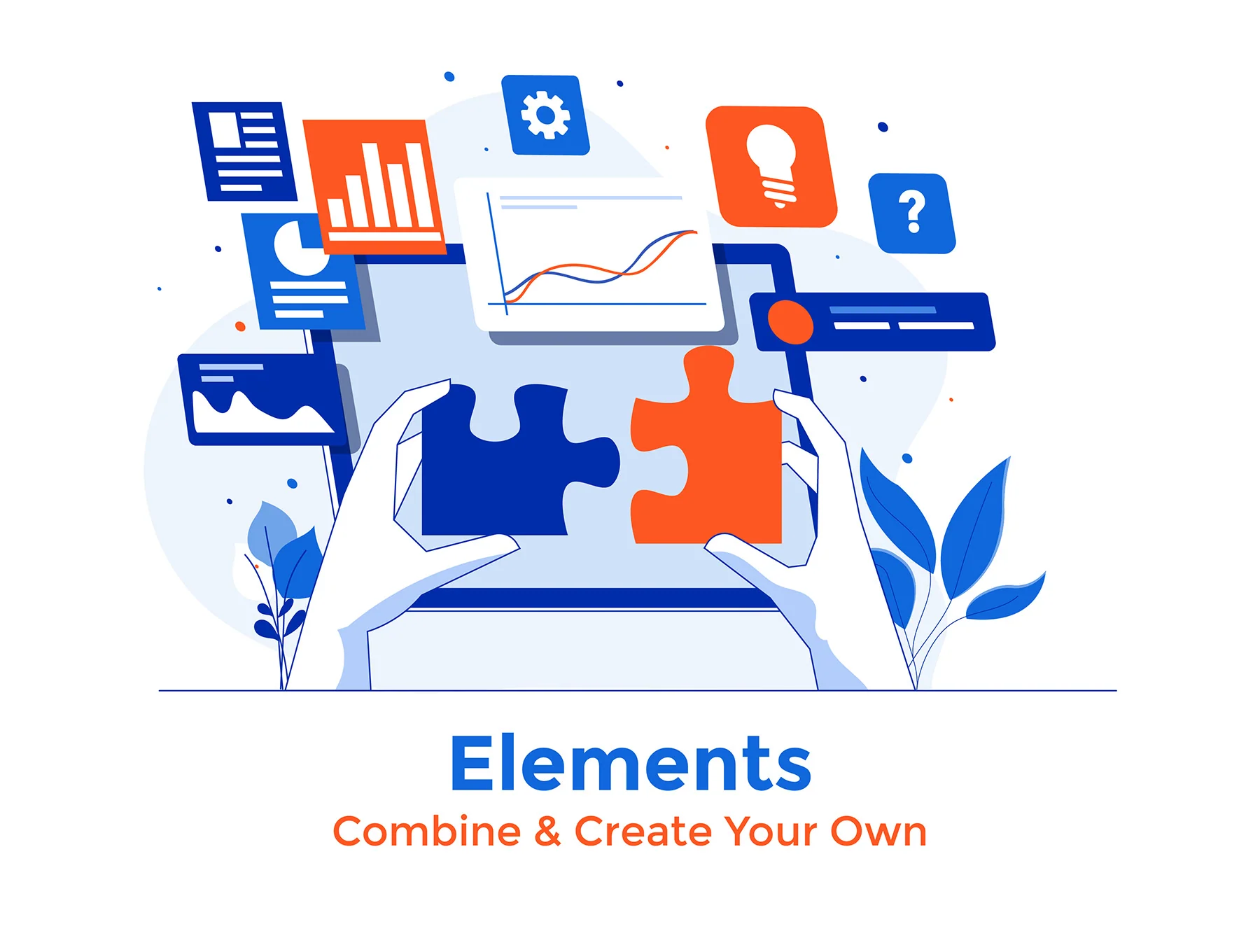 Set of 40 Modern Flat Design Concepts 2