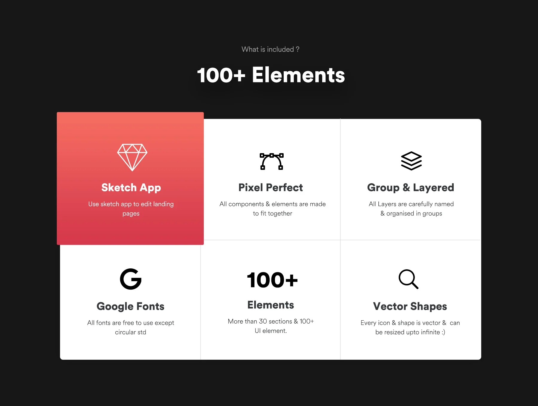 5 Concept Landing Page Template 2
