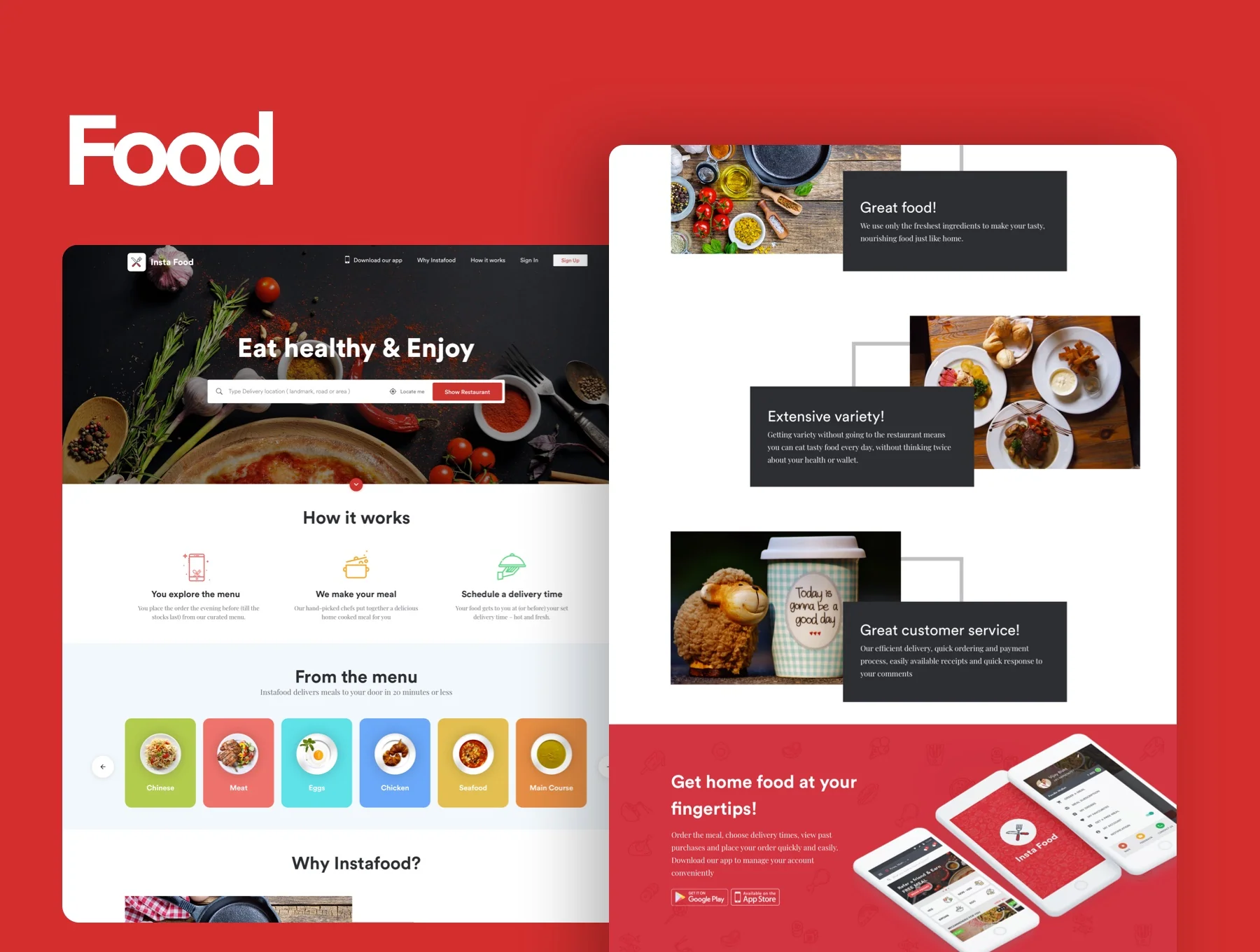 5 Concept Landing Page Template 3