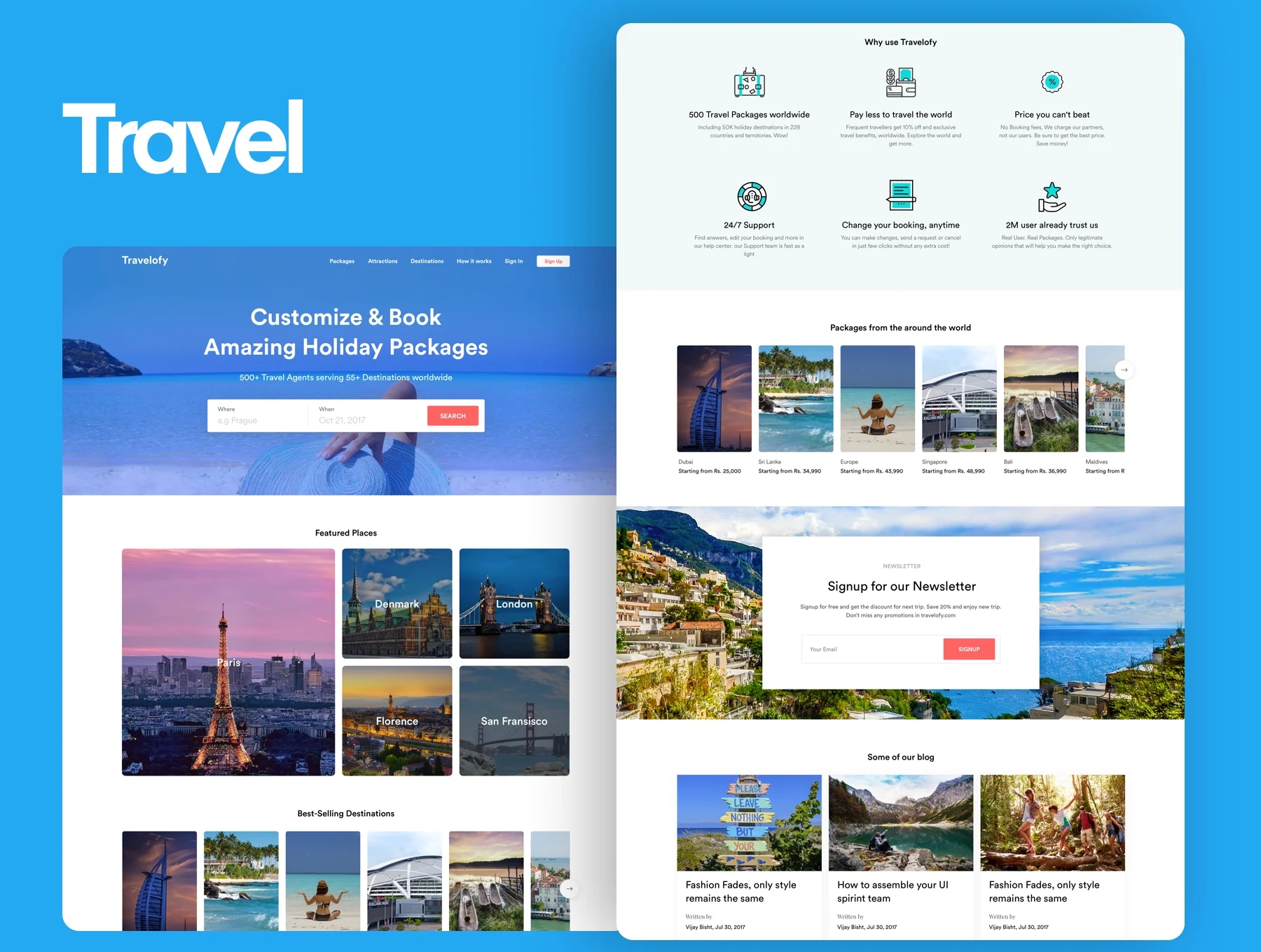 5 Concept Landing Page Template 6