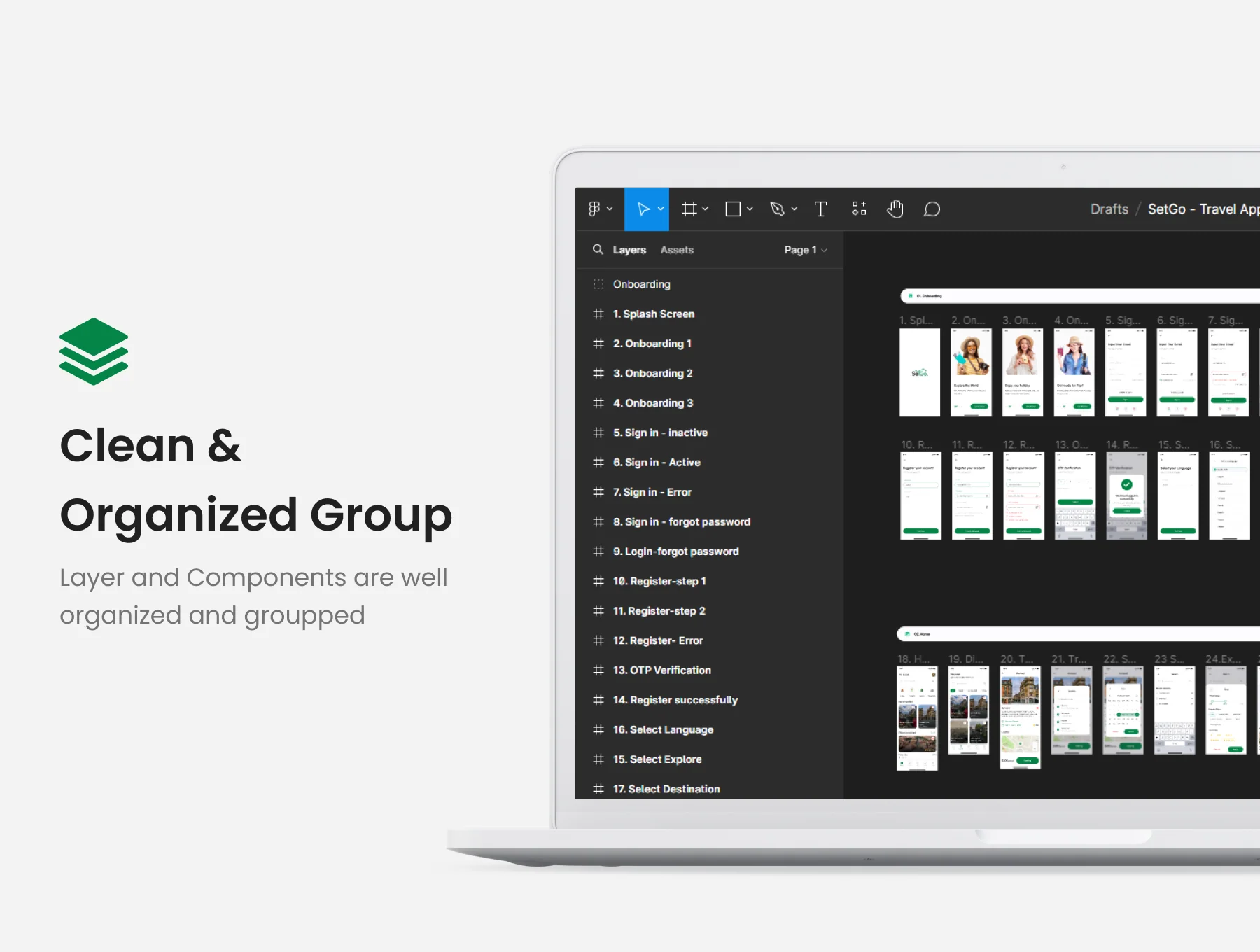 SetGo - Travel App UI Kit 4