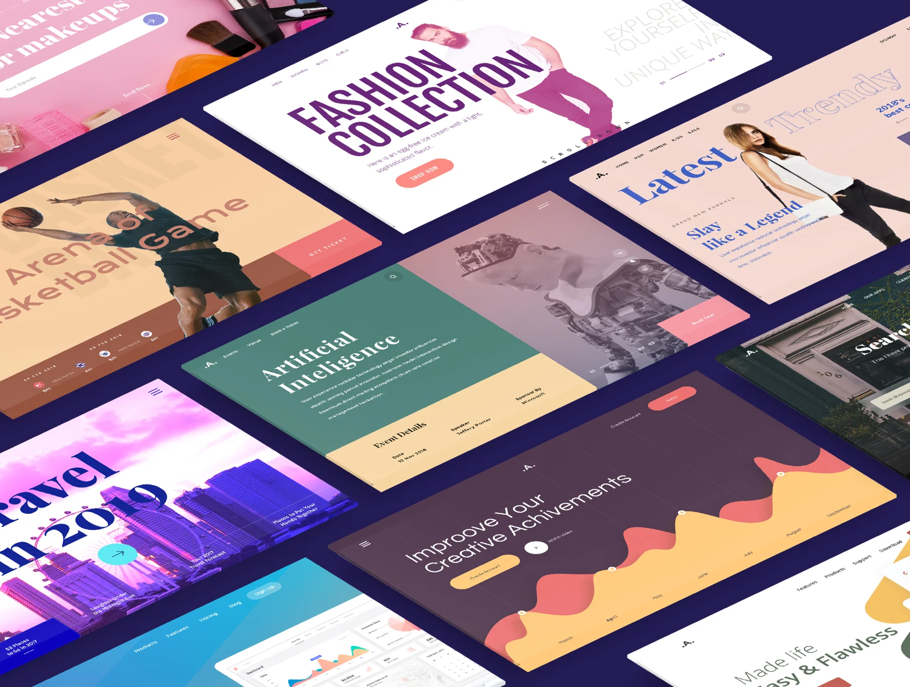 Seva header ui kit pack-2 3