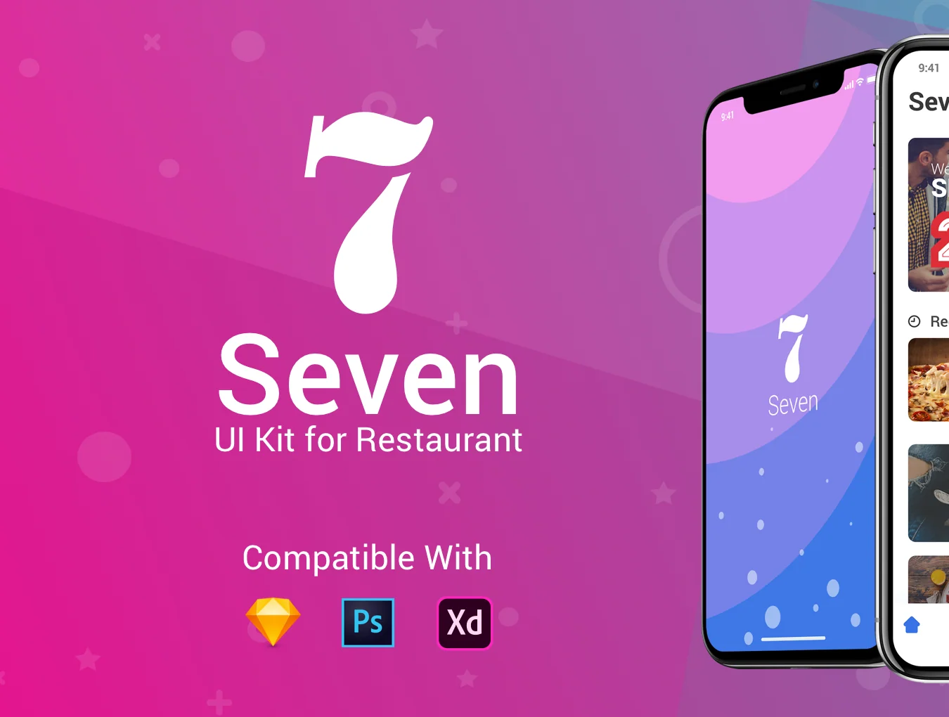Seven Restaurant UI Kit