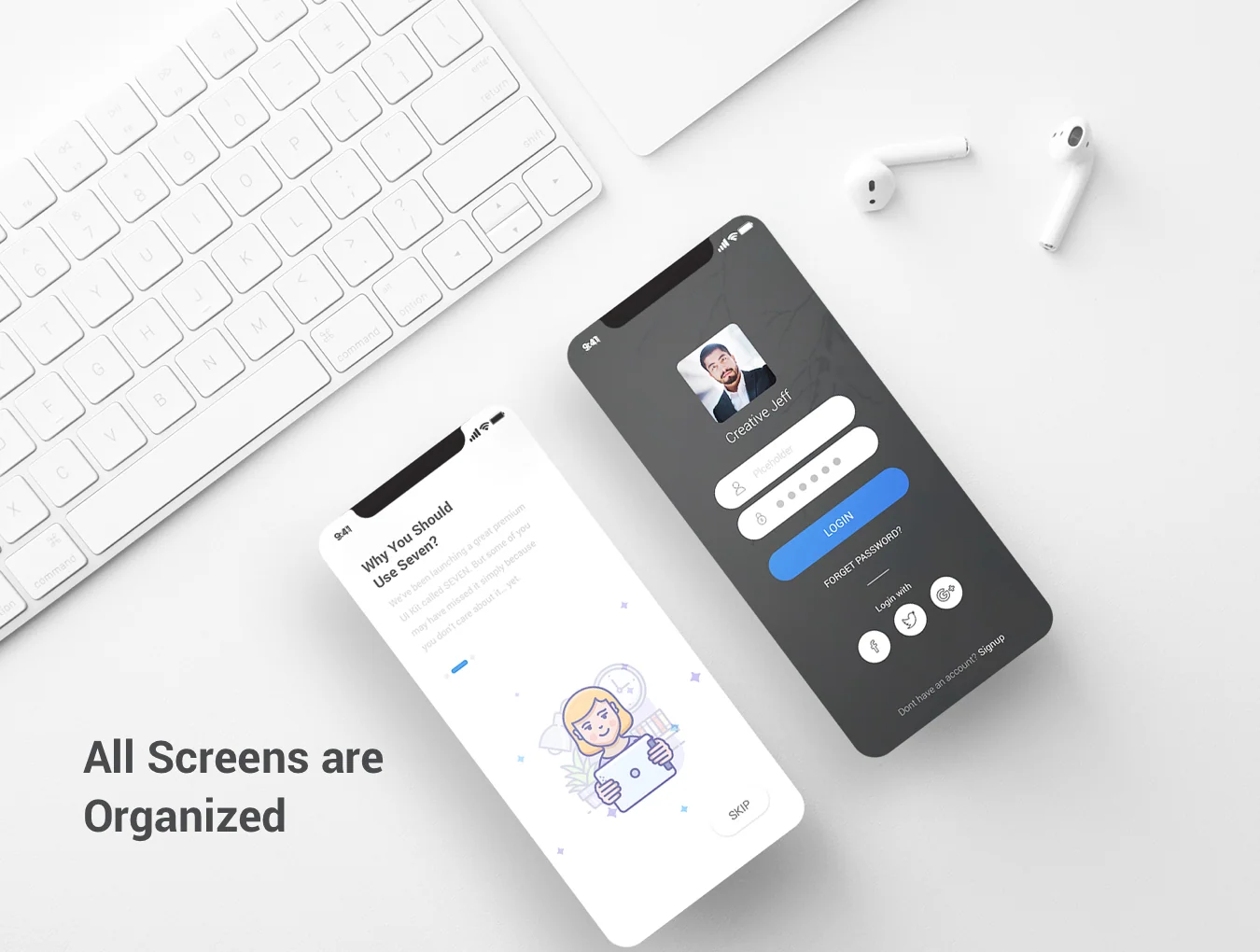 Seven Restaurant UI Kit 5