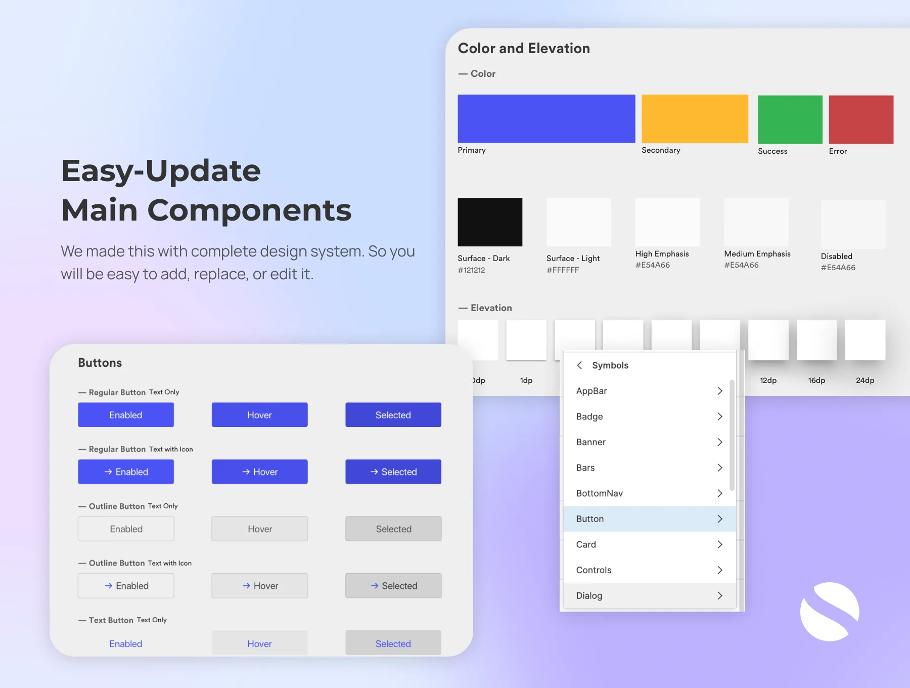 Shain - HR Employee App UI KIt 4