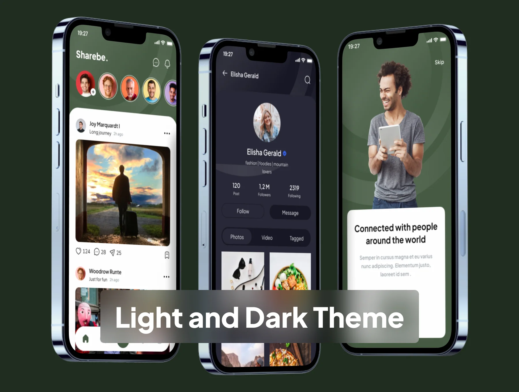 Sharebe - Social Media App UI Kits 5