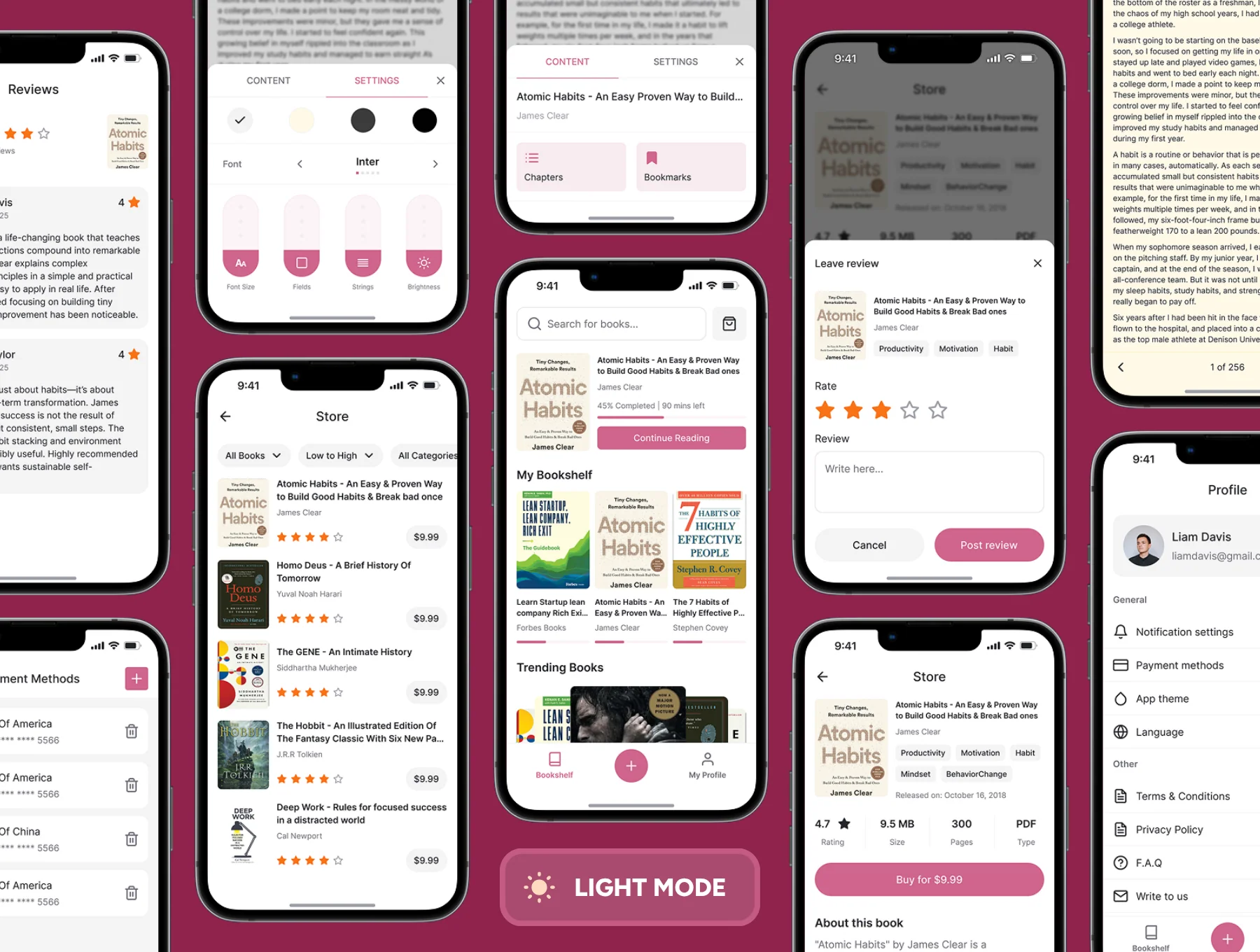 Shelfie - E-Book Store App Ui Kit 6