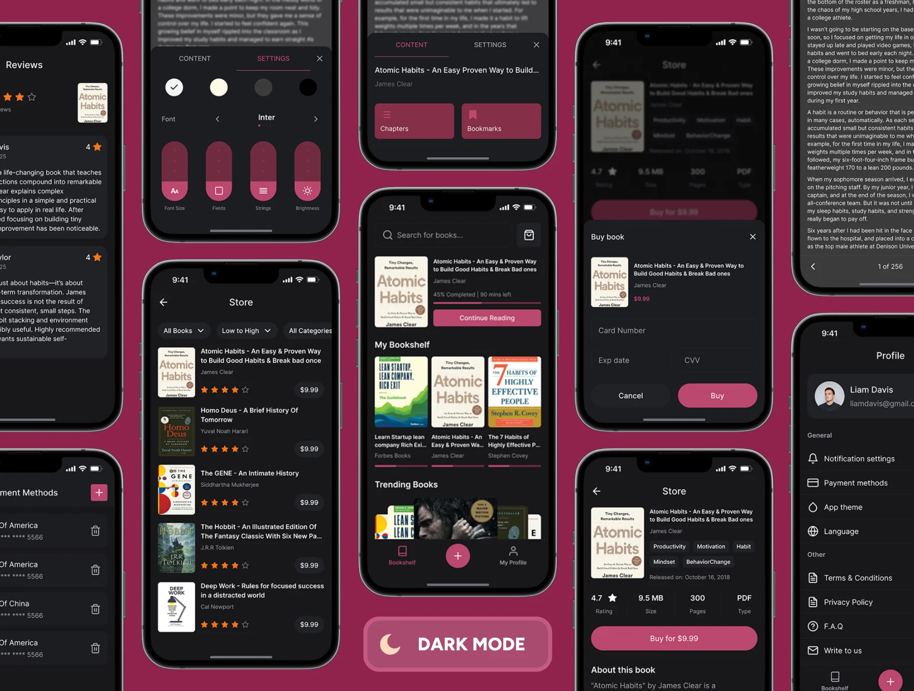 Shelfie - E-Book Store App Ui Kit 7